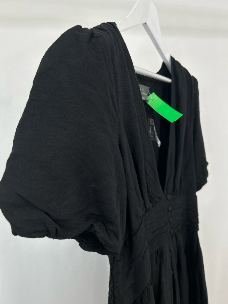 BY ANTHROPOLGIE Size L Black Dress