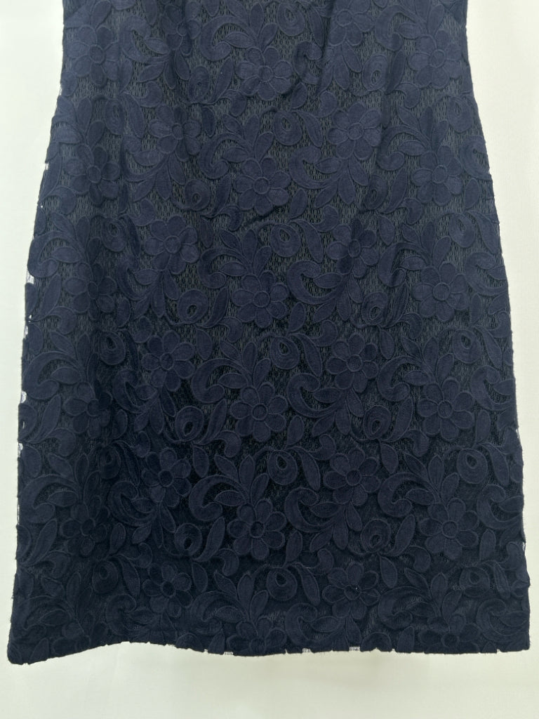 Lauren Ralph Lauren Size 8P Navy Dress