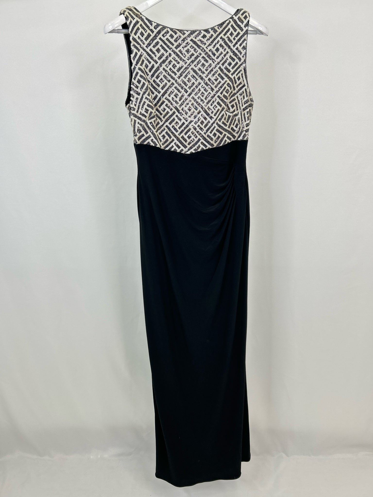 Lauren Ralph Lauren Size 10 Black & White Women Dress