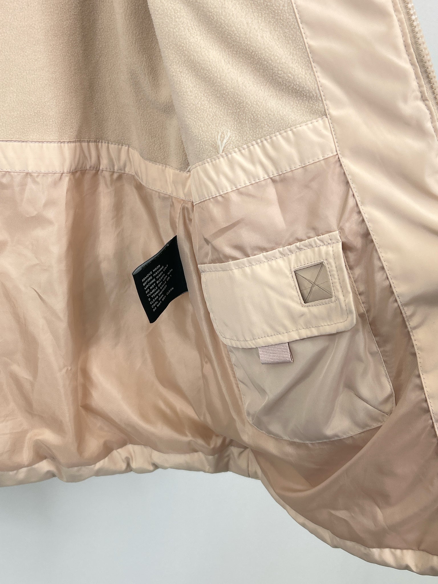 ANNE KLEIN Size L PALE PEACH Women Coat