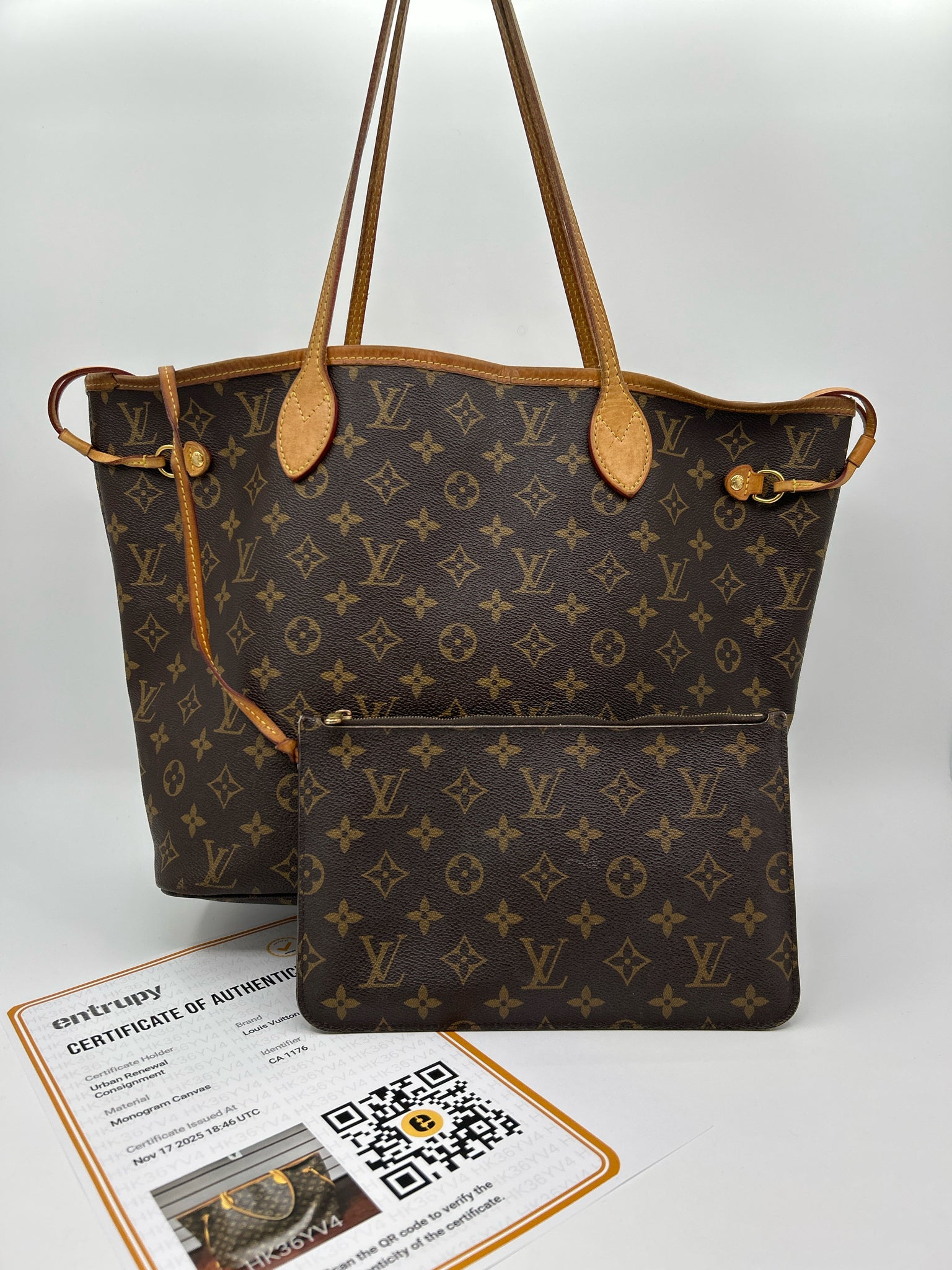 LOUIS VUITTON BROWN MONOGRAM Women Purse