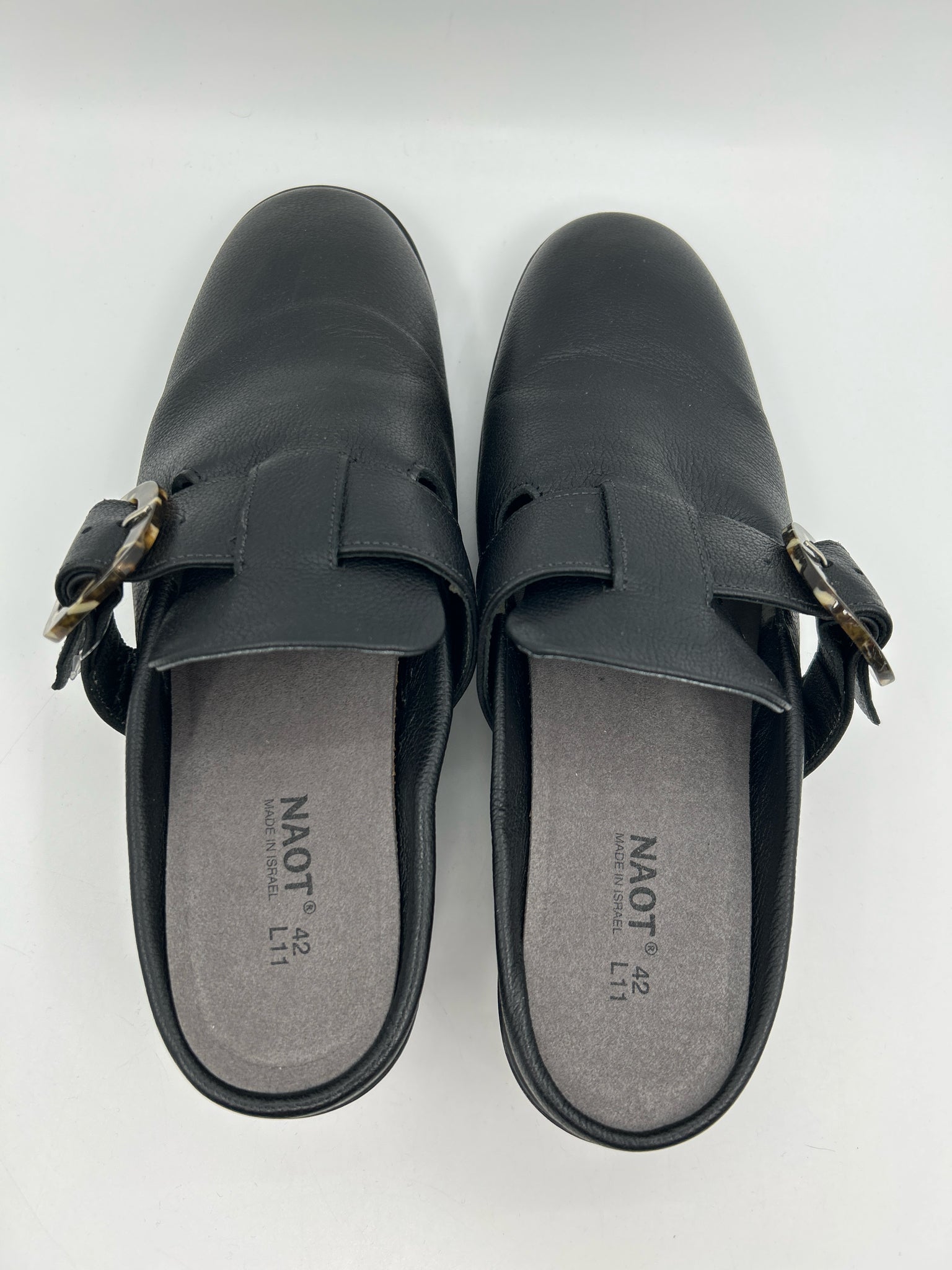 NAOT Size 42 Black Women Shoes