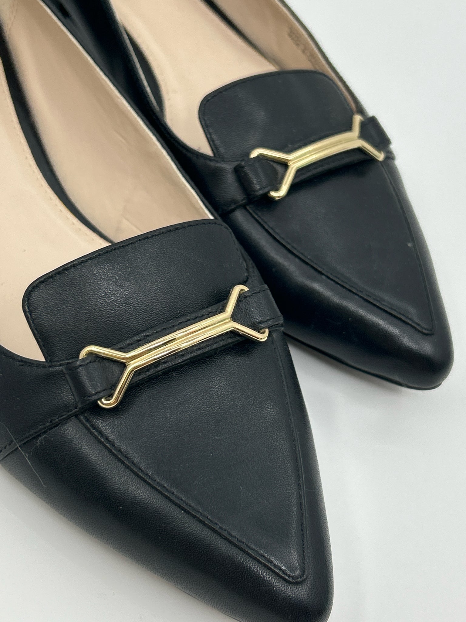 COLE HAAN Size 10B Black Women Flats