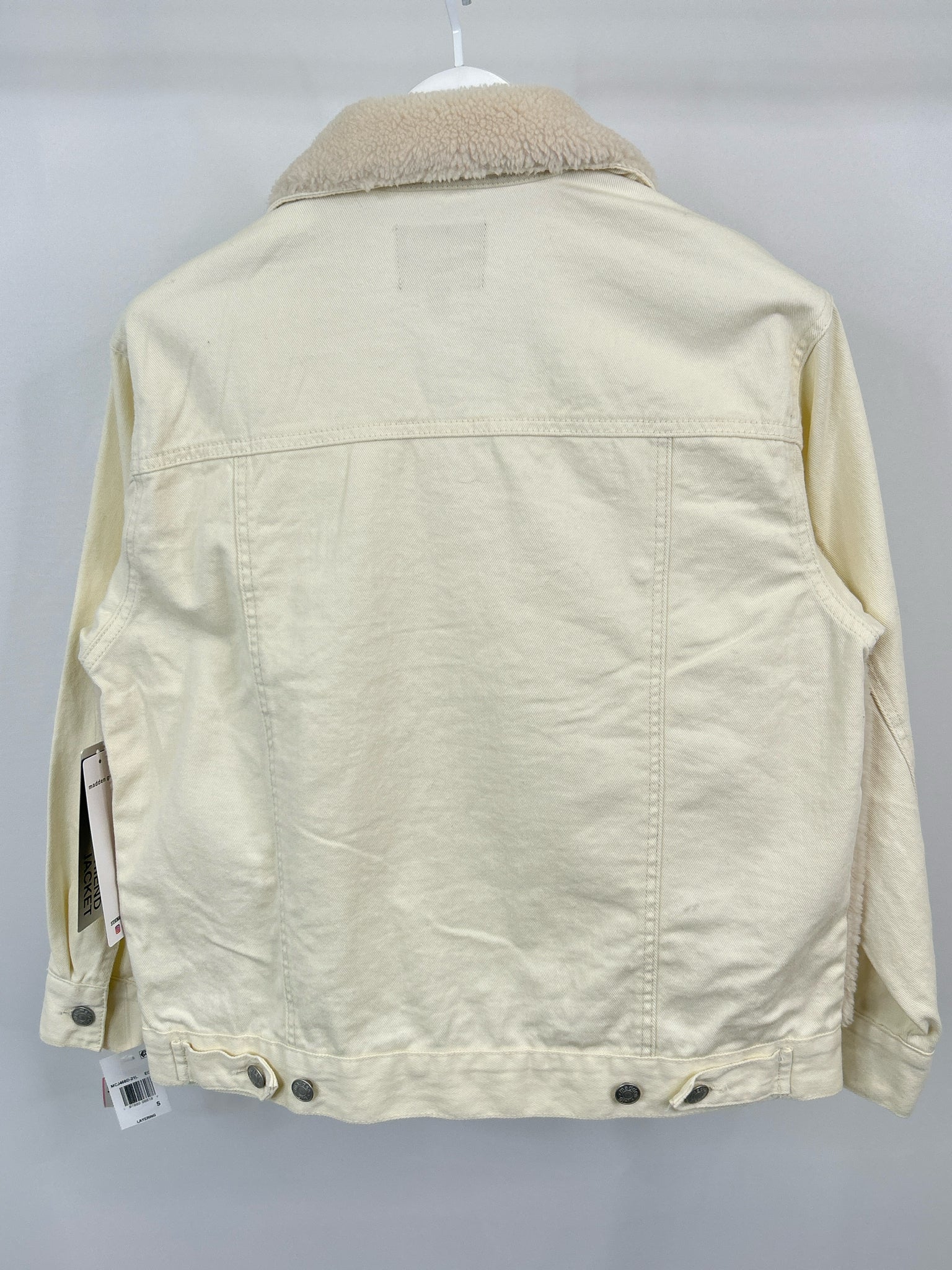 MADDEN GIRL Size S Cream Women Jacket