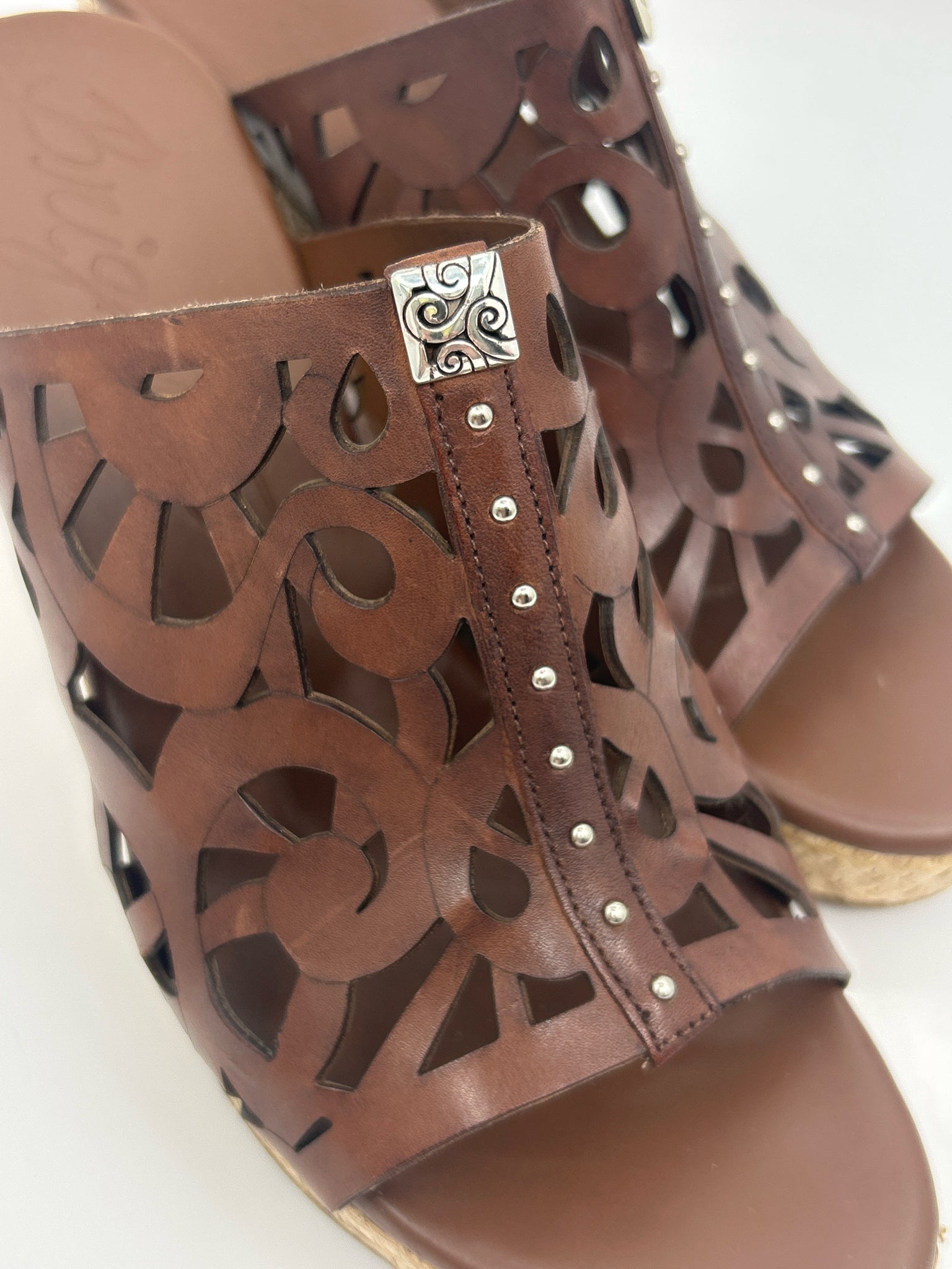 BRIGHTON Size 9M Brown Women Sandal
