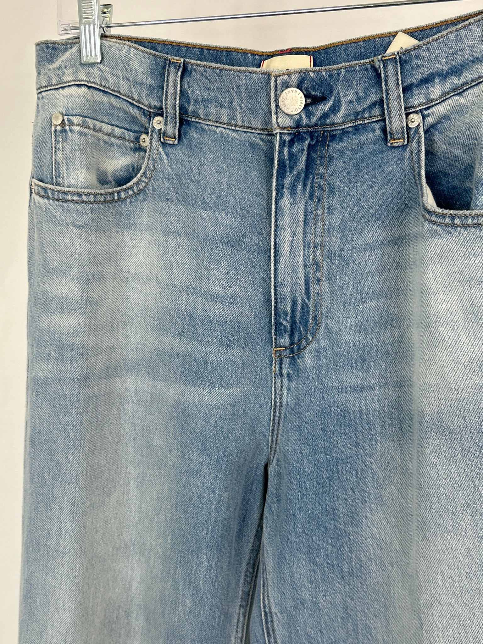 ALICE + OLIVIA Size 10 BLUE DENIM Women jeans