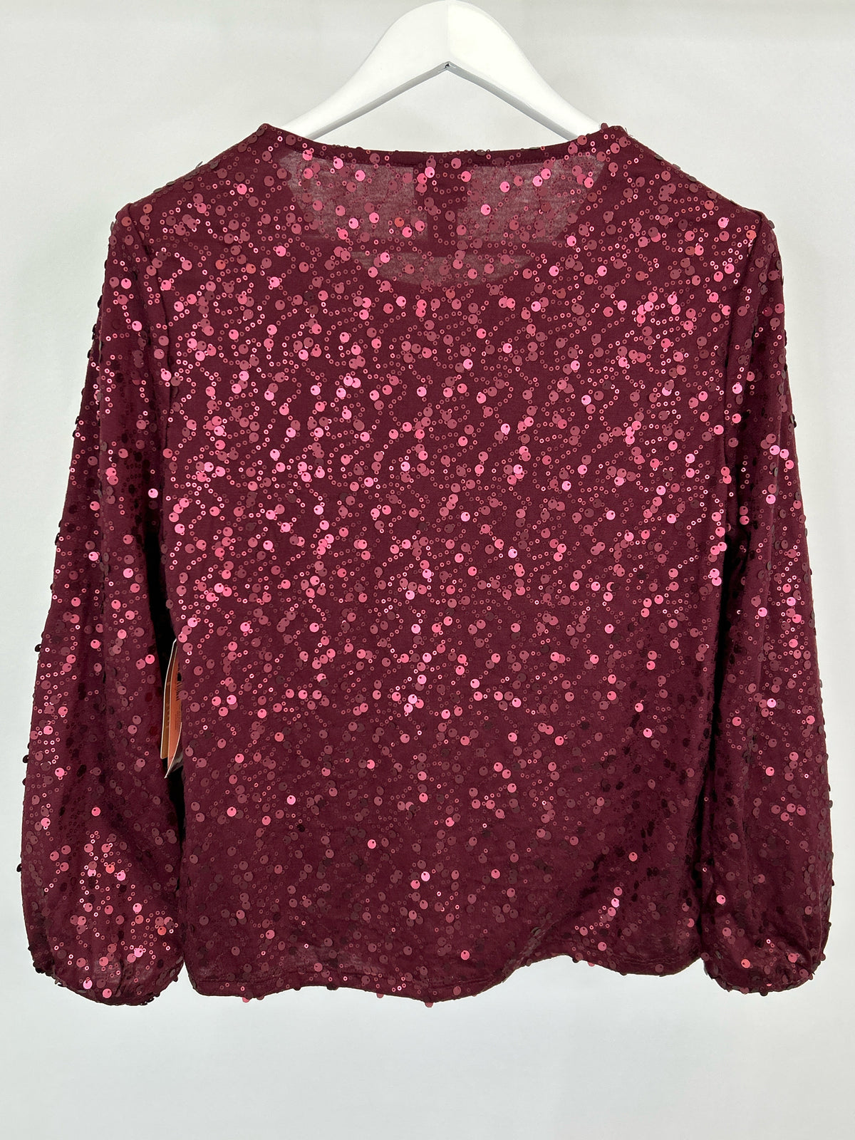 CHICO'S Size M WINE Women Top