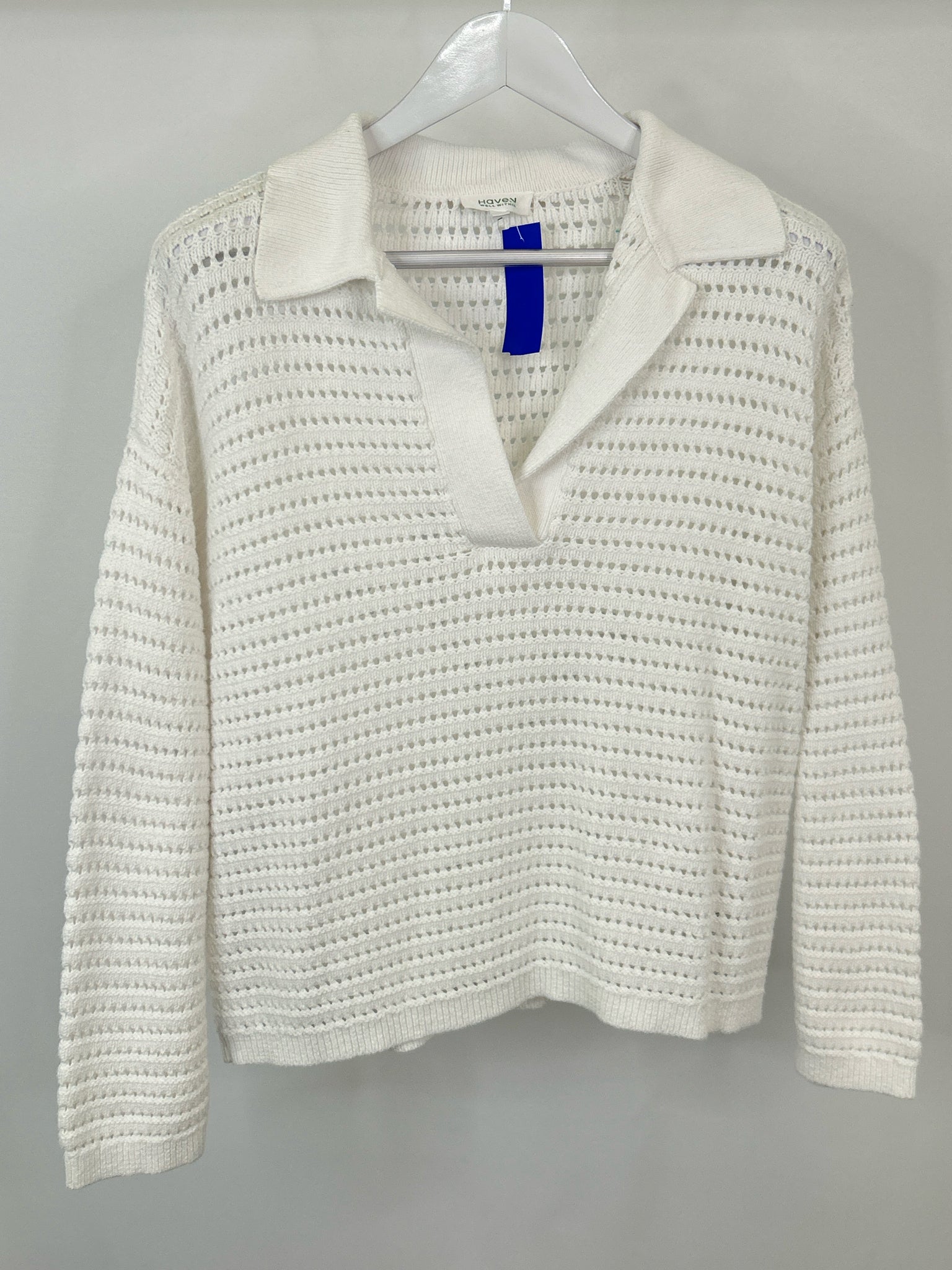 HAVEN Size L White Women Sweater
