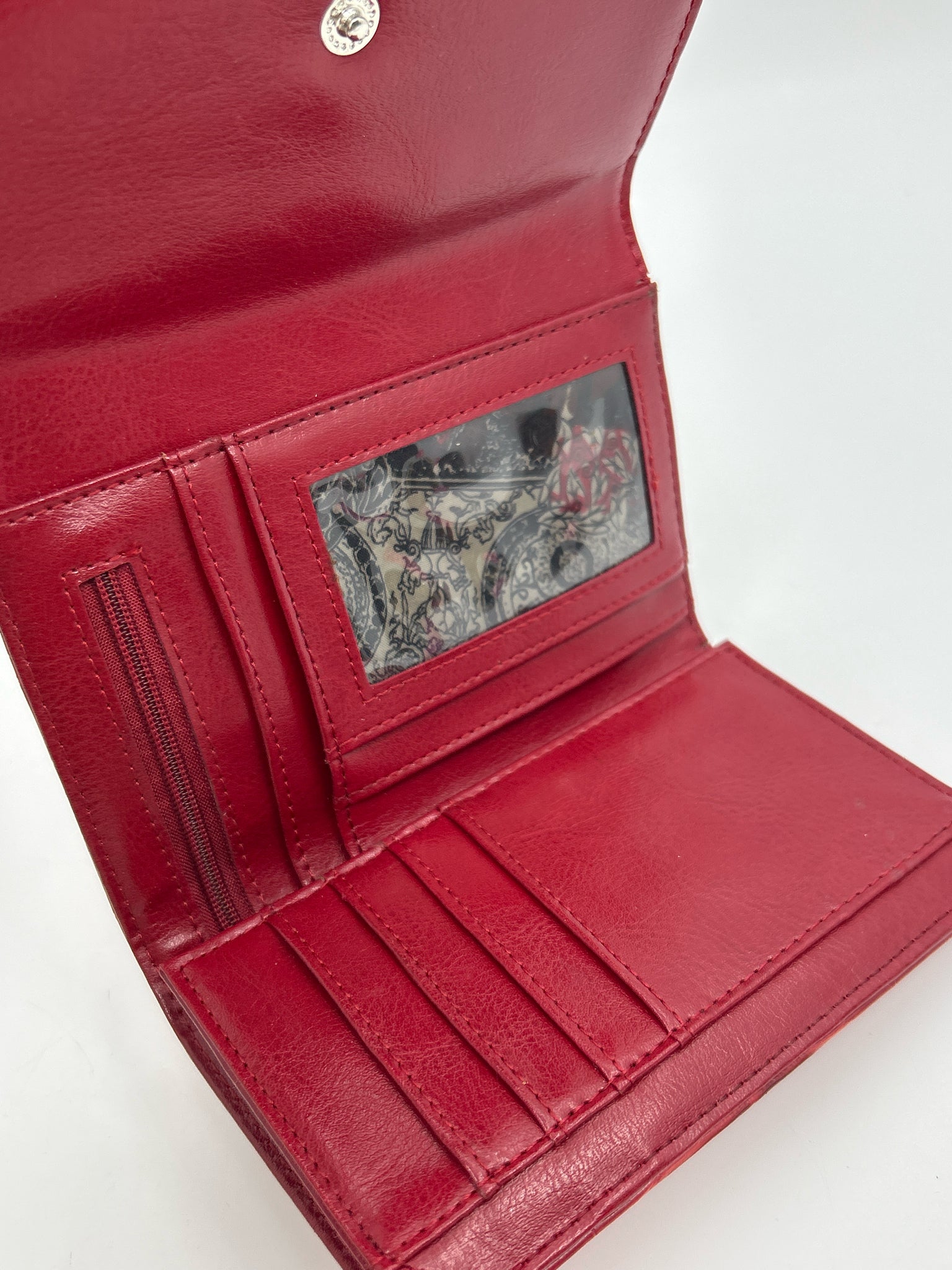 MC Red Women Purse + Wallet