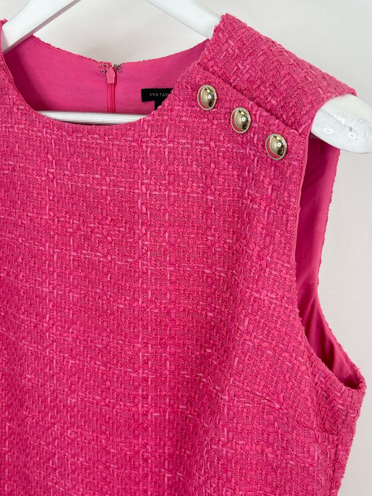 ANN TAYLOR Size 12 Pink Women Dress