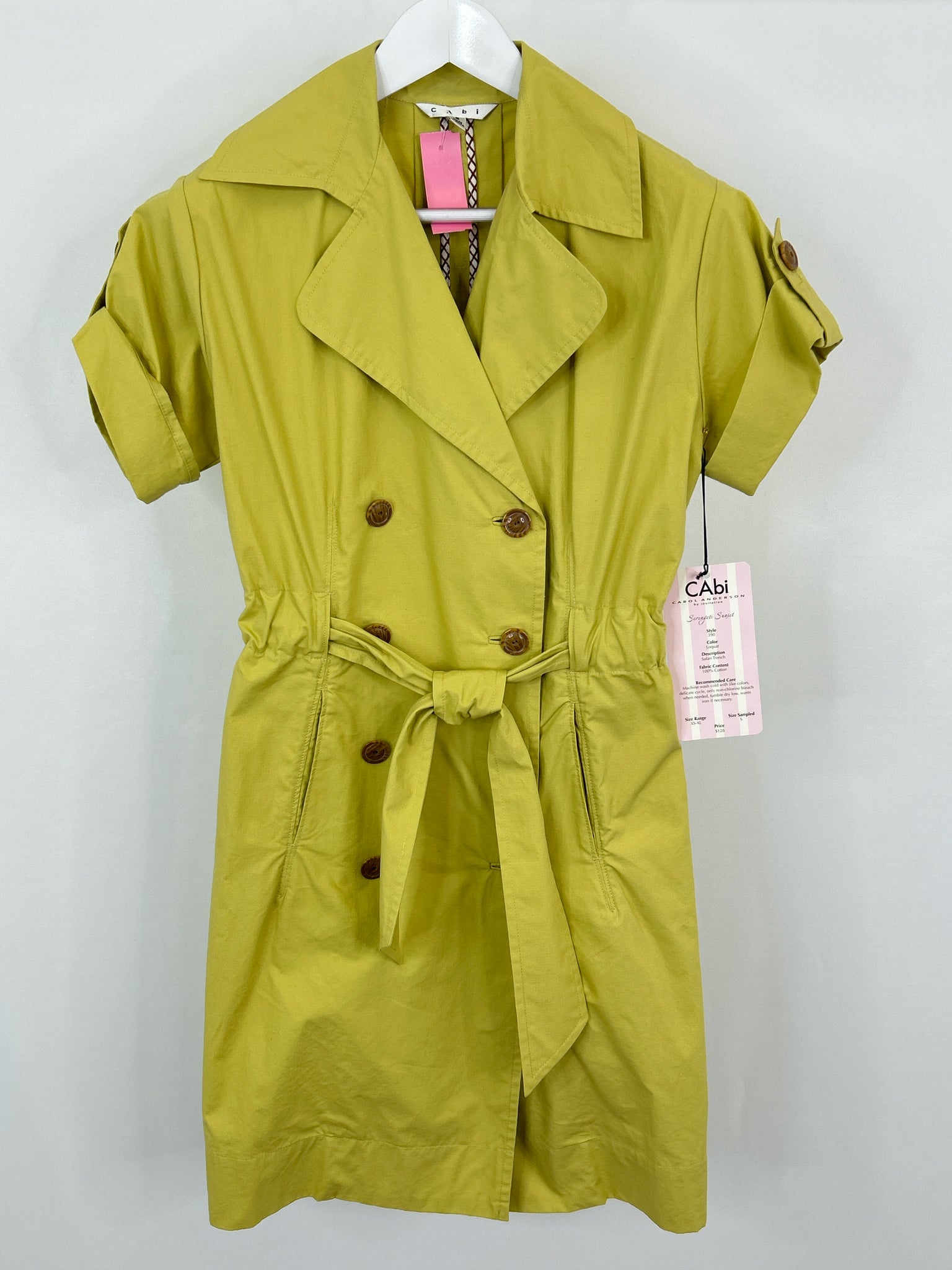 CABI NWT Size S Chartreuse Women Coat