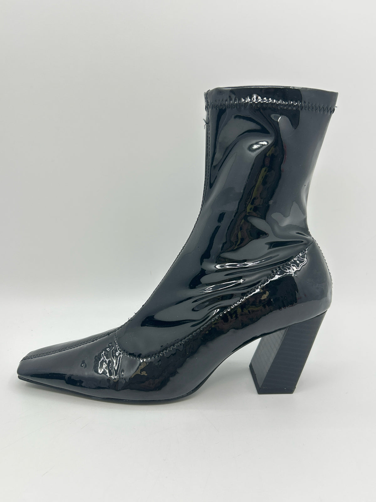 ZARA Size 6.5 Black Women Booties