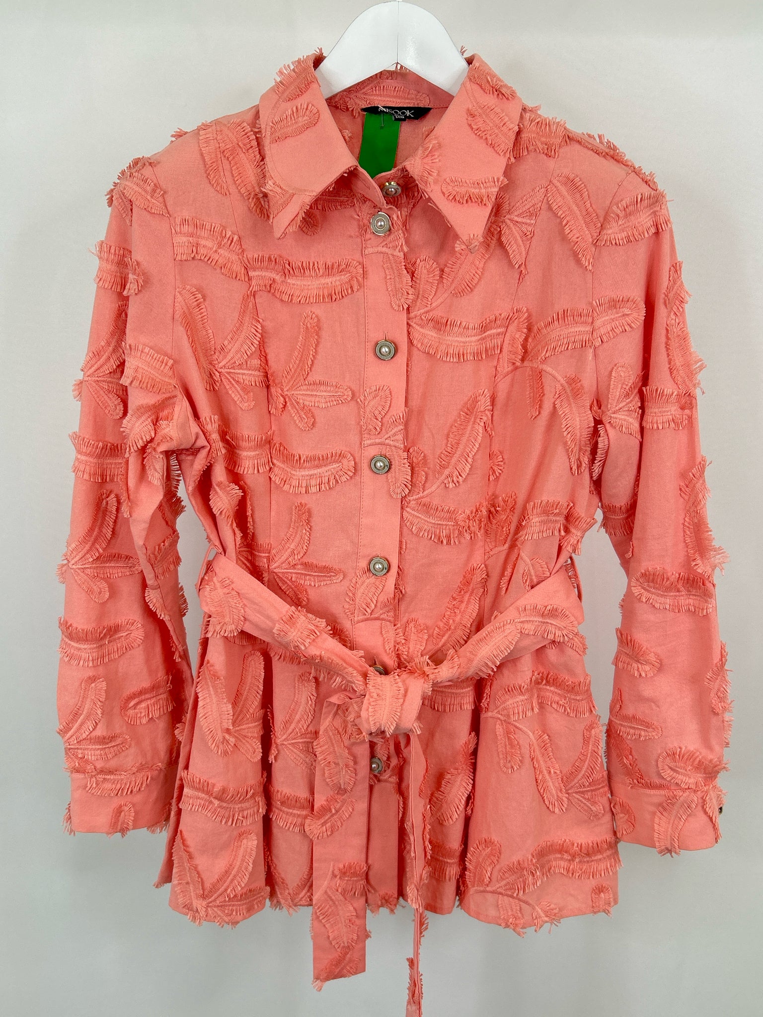 MISOOK Size M Coral Women Jacket