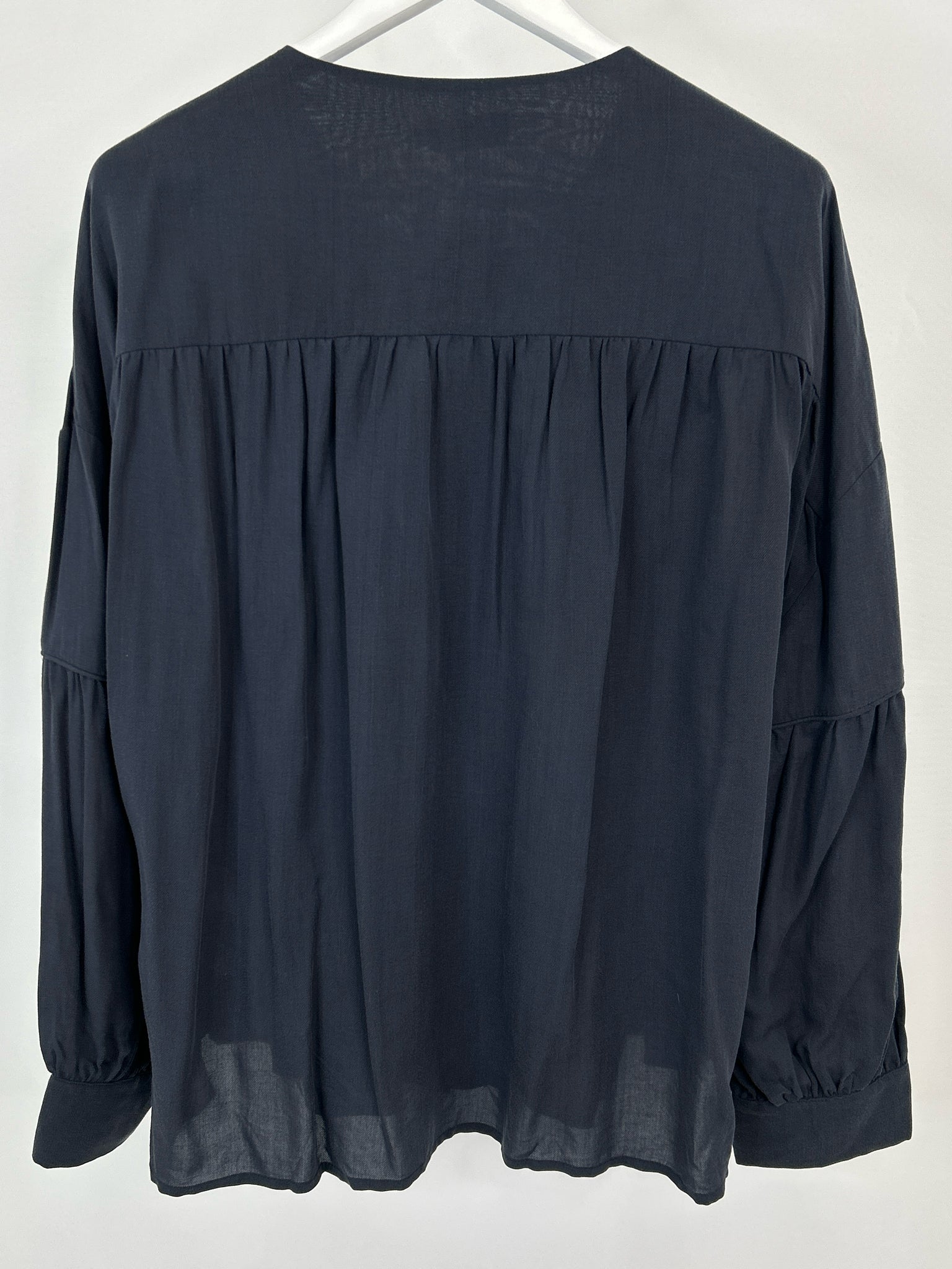Harshman Size 2X Navy Women Shirt