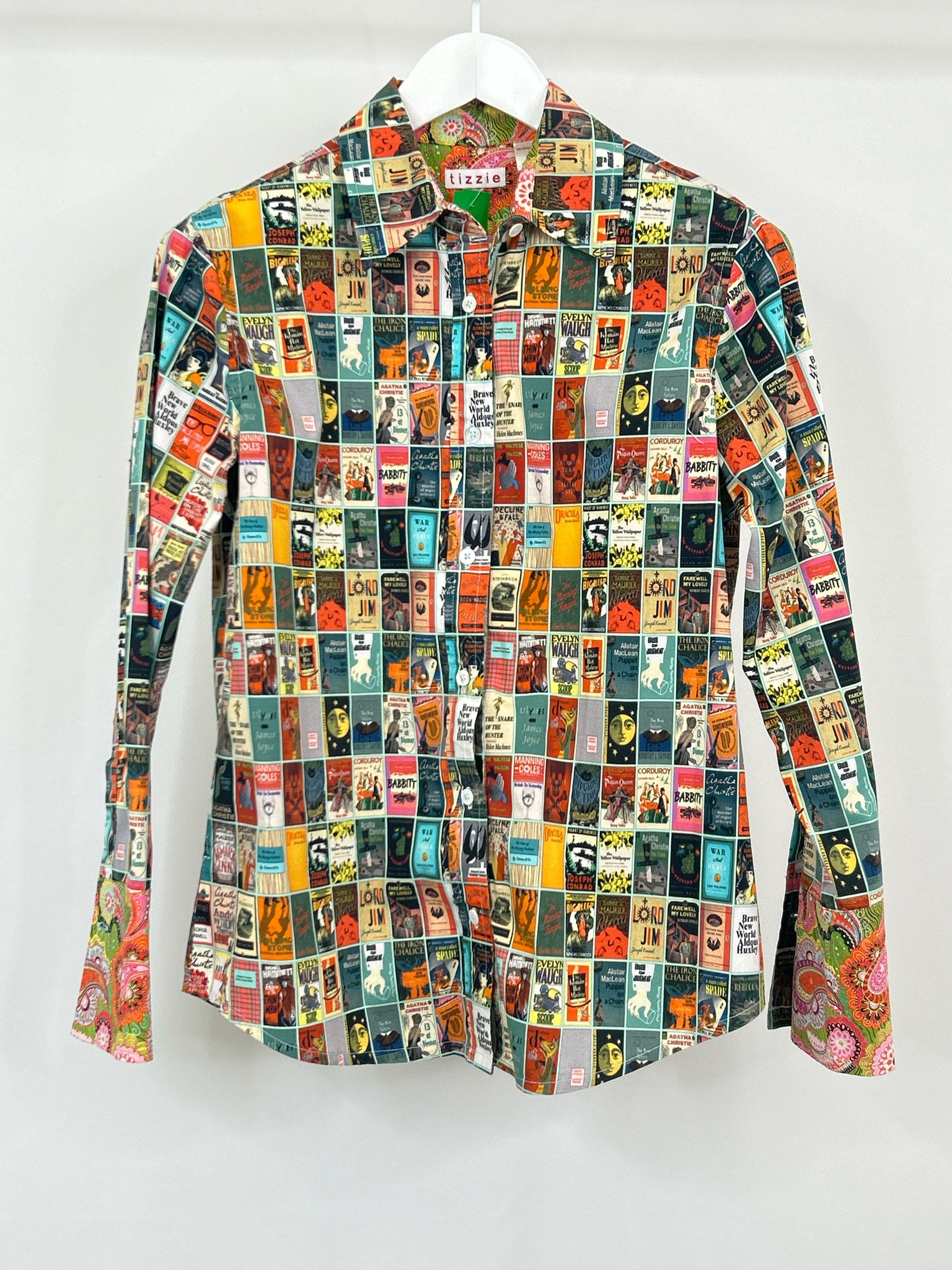 TIZZIE Size M Multi-Color Women Shirt