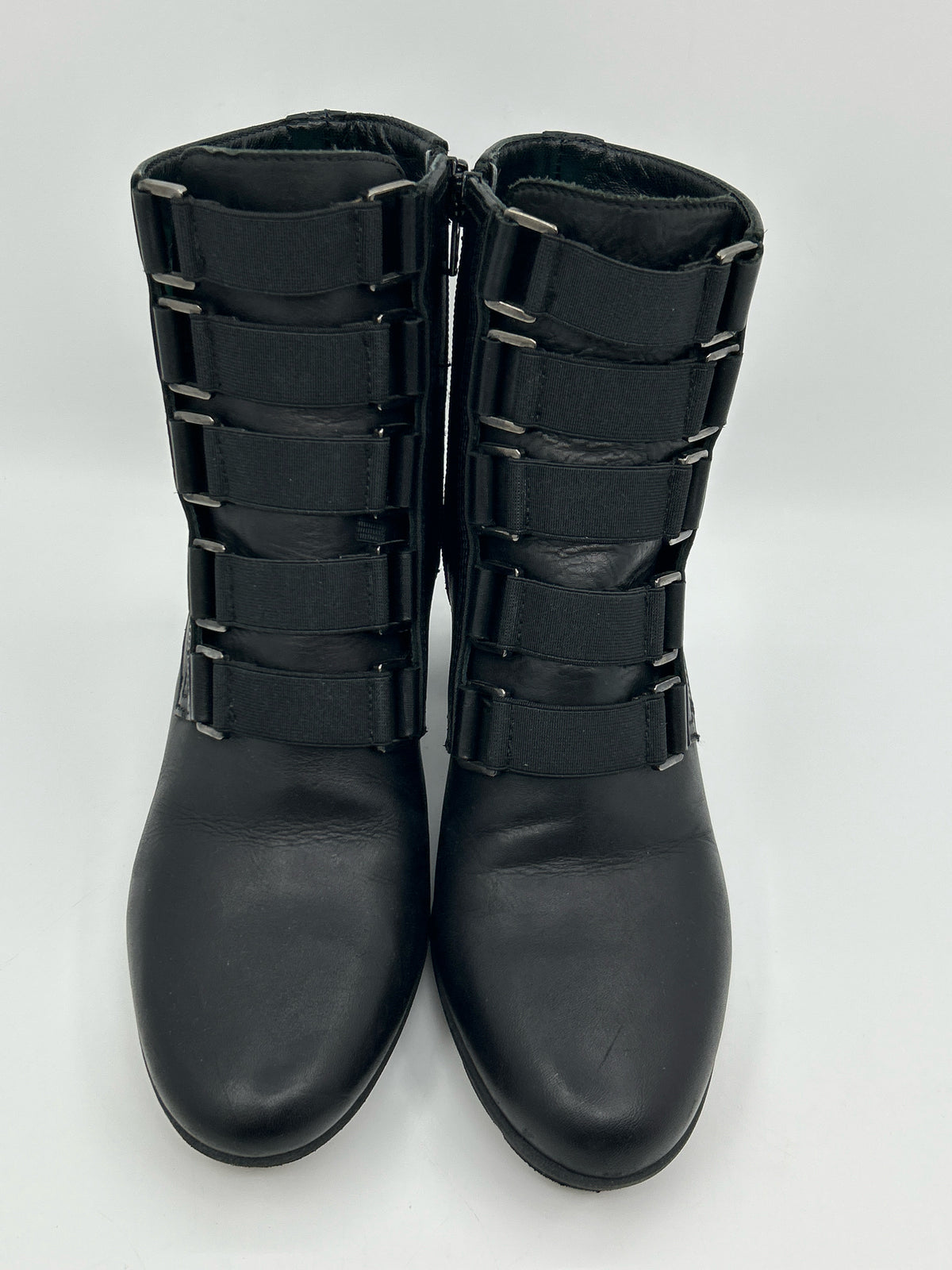 THE FLEXX Size 8 Black Women Booties