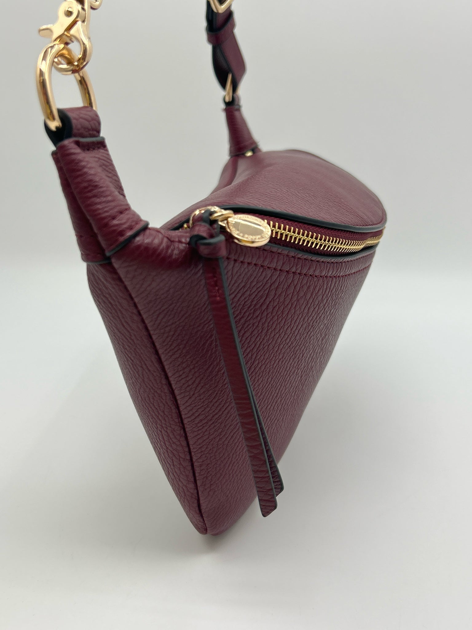 POPPY & PEONIES Burgundy Women Purse