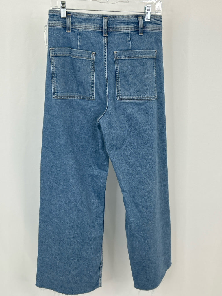 ZARA Women Size 8 BLUE DENIM jeans