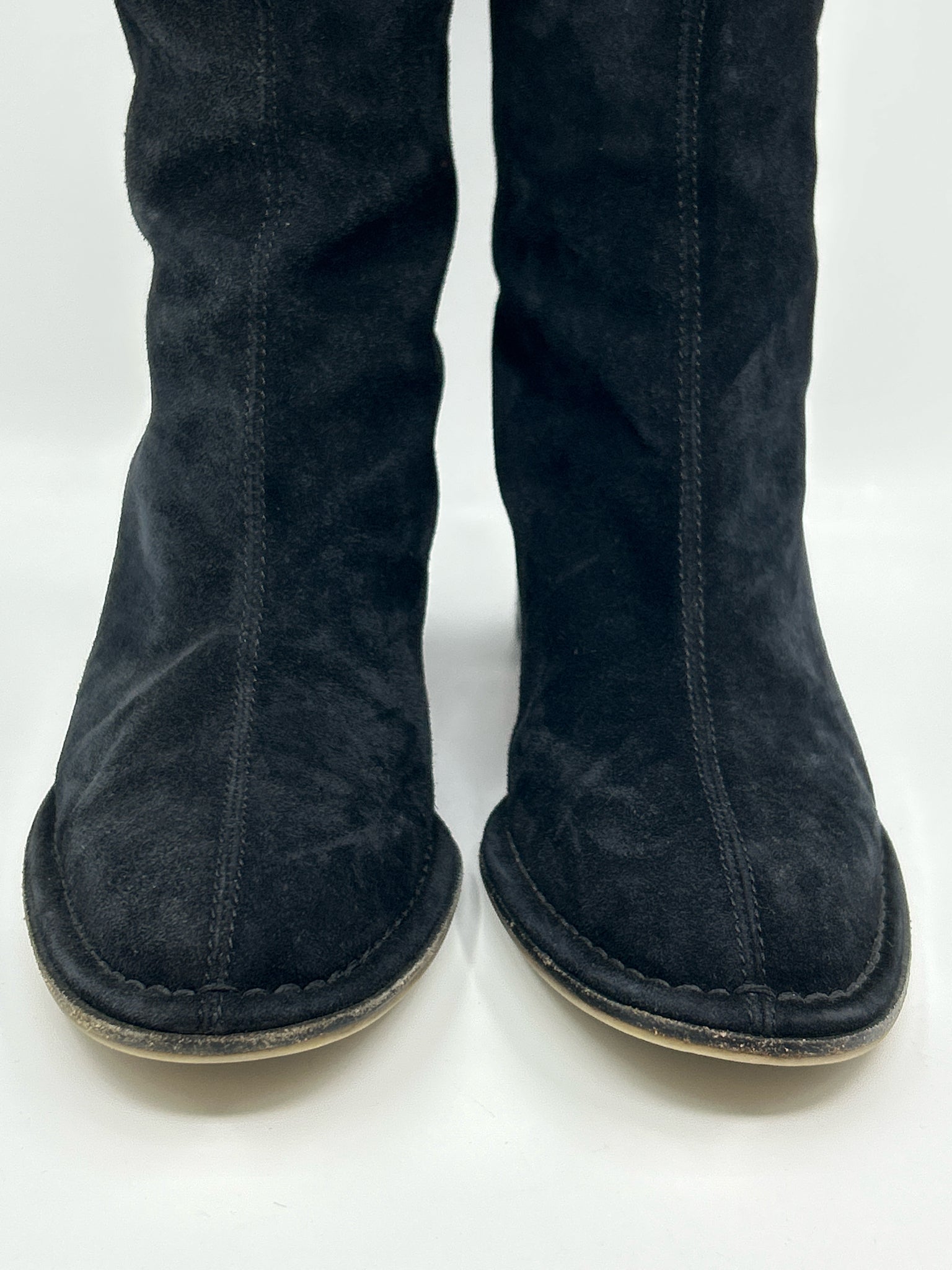 BALLY Size 7.5 Black Women Boots