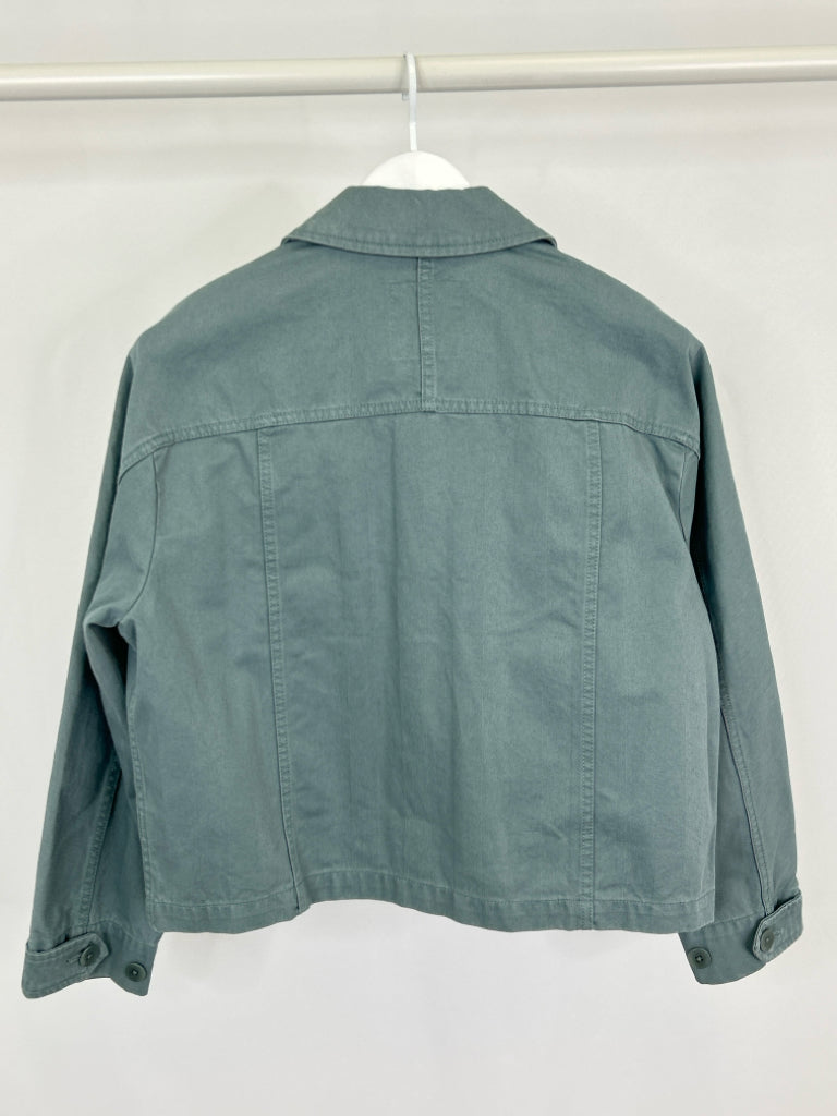 MADEWELL Women Size S Seafoam Green Jacket NWT