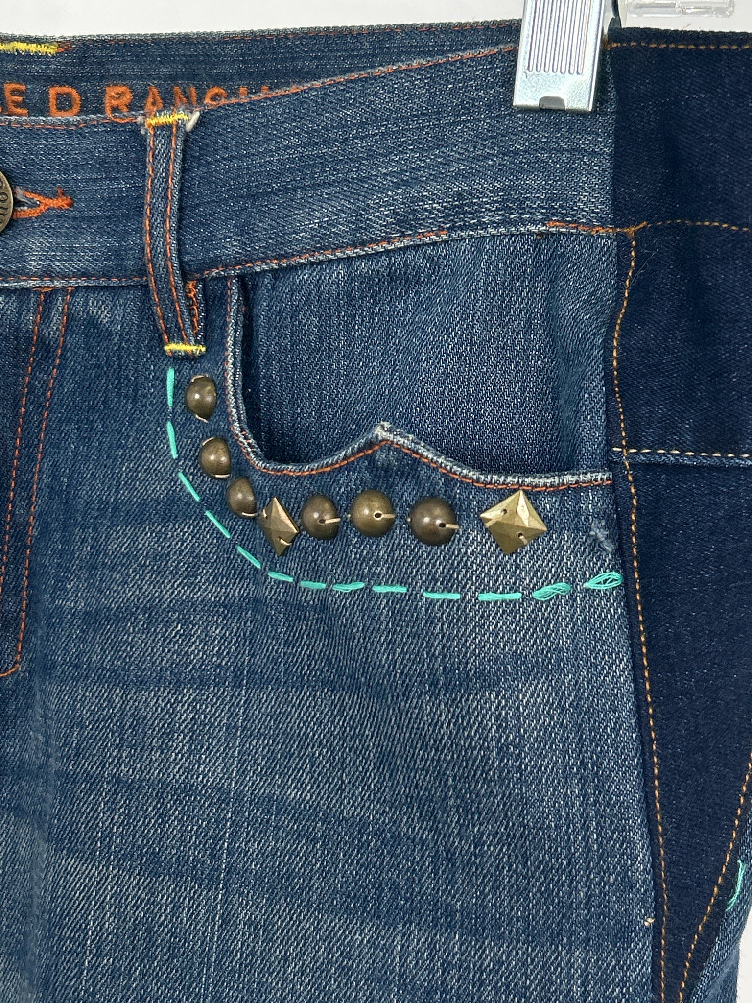 DOUBLE D RANCH Size 14/32 BLUE DENIM Women jeans