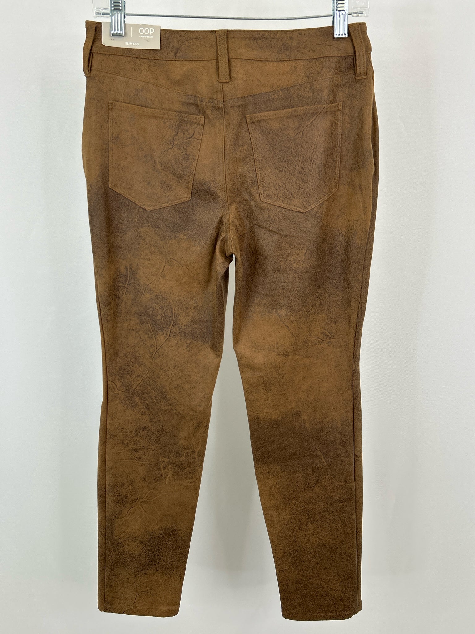 CHICO'S Size 2P Brown Women Pants