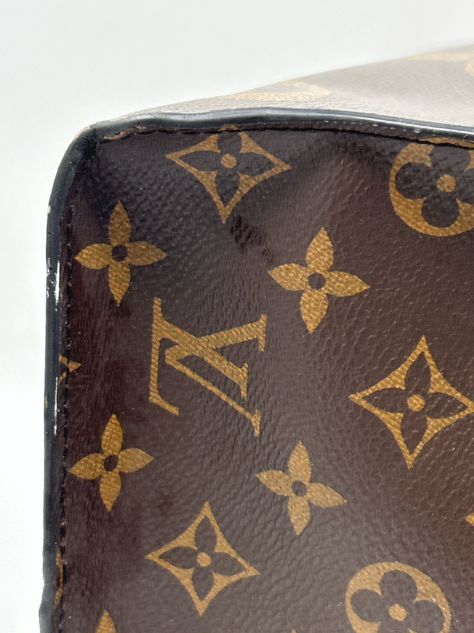 LOUIS VUITTON BROWN MONOGRAM Women Tote