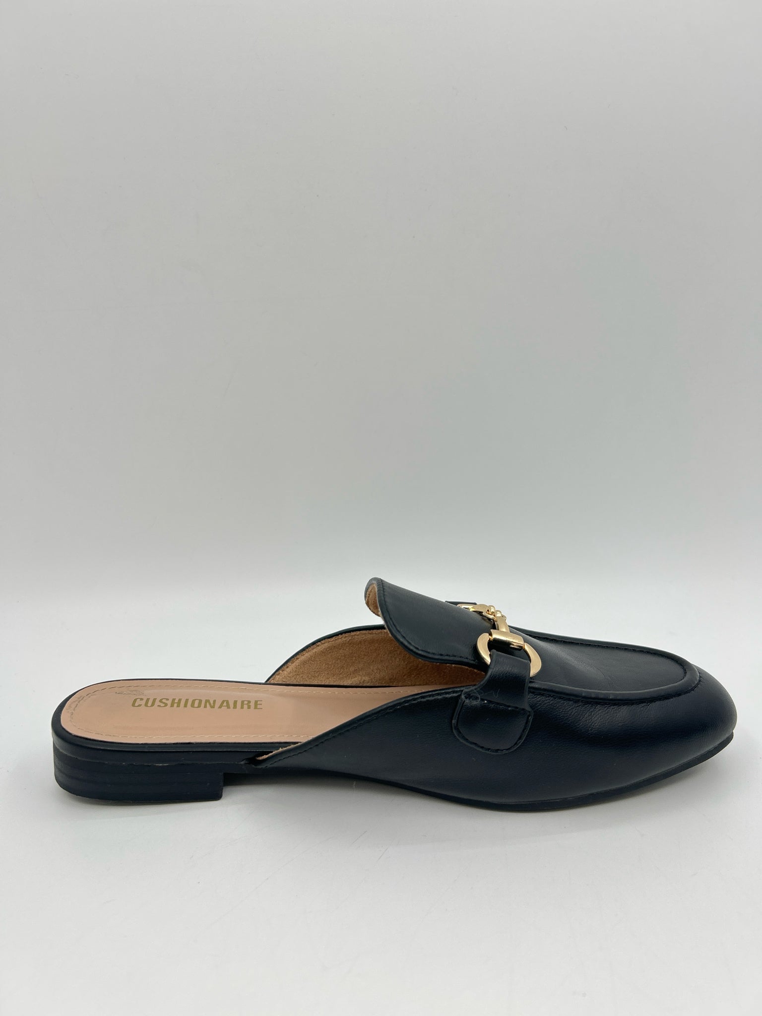 CUSHIONAIRE Size 7.5M Black Women Loafer