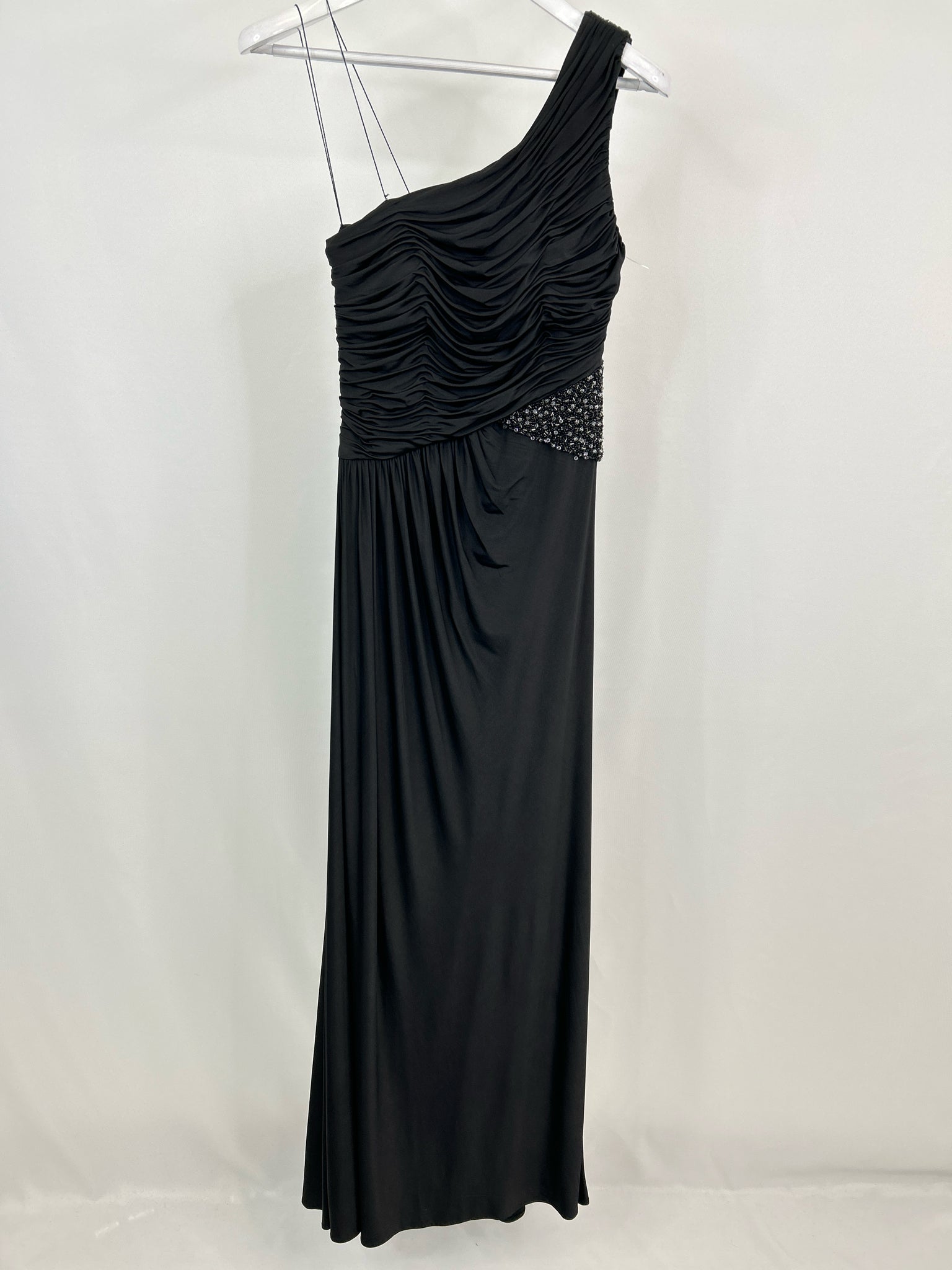 AIDAN MATTOX Size 4 Black Women Dress