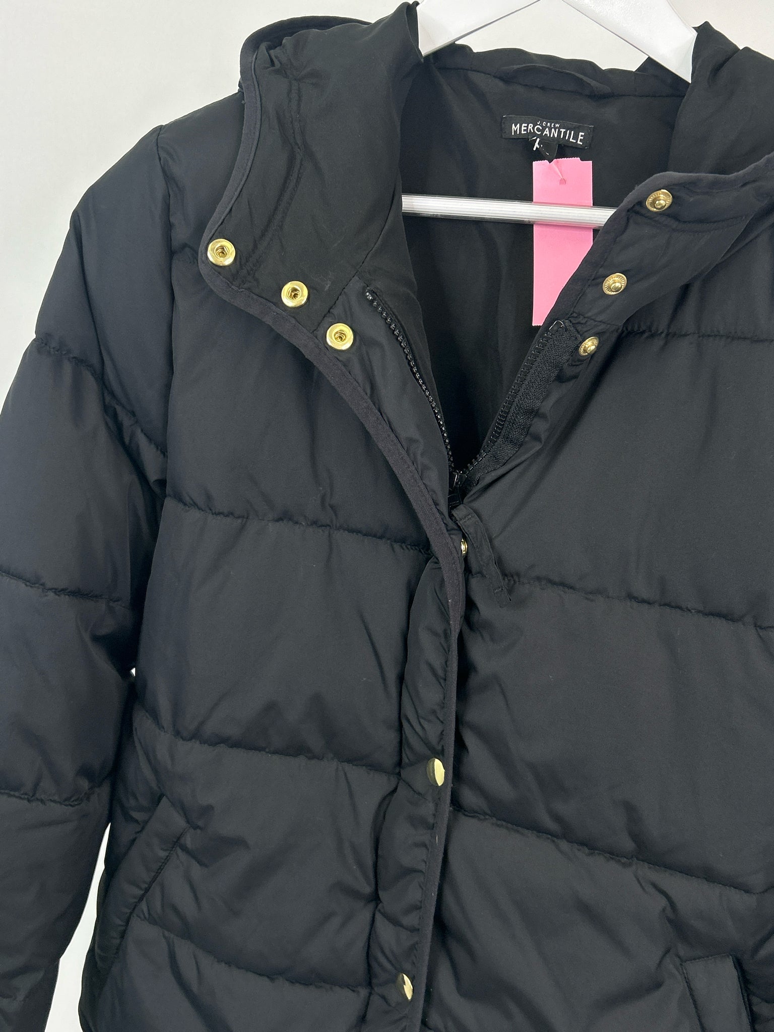 J CREW MERCANTILE Size L Black Women Coat