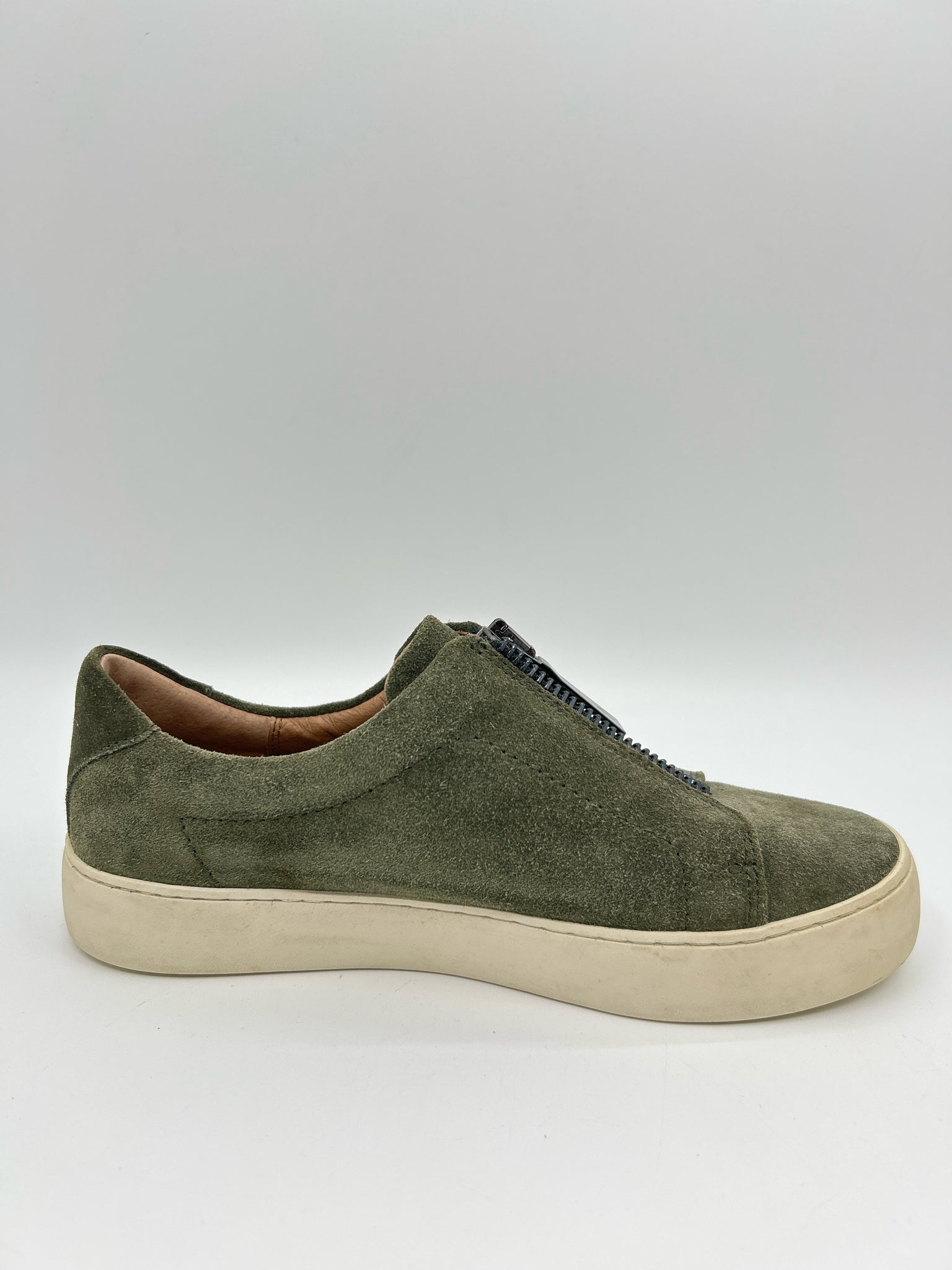 FRYE Size 7.5M OLIVE Women Sneakers