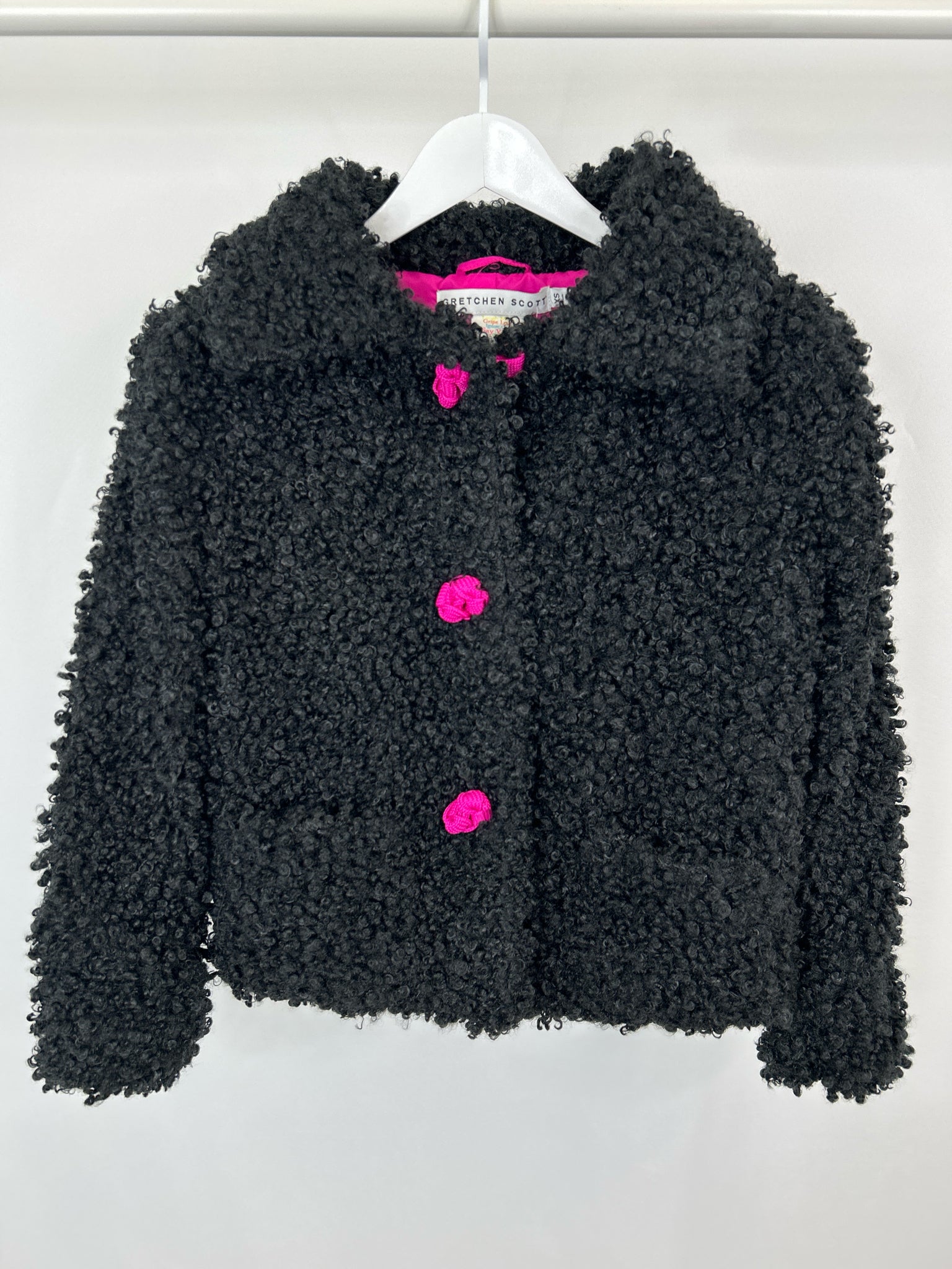 GRETCHEN SCOTT Size XS Black Women Jacket NWT