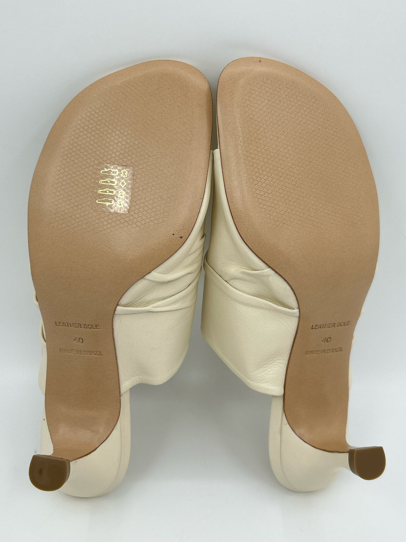 ANTHROPOLOGIE NIB ize 40 Cream Women Sandal