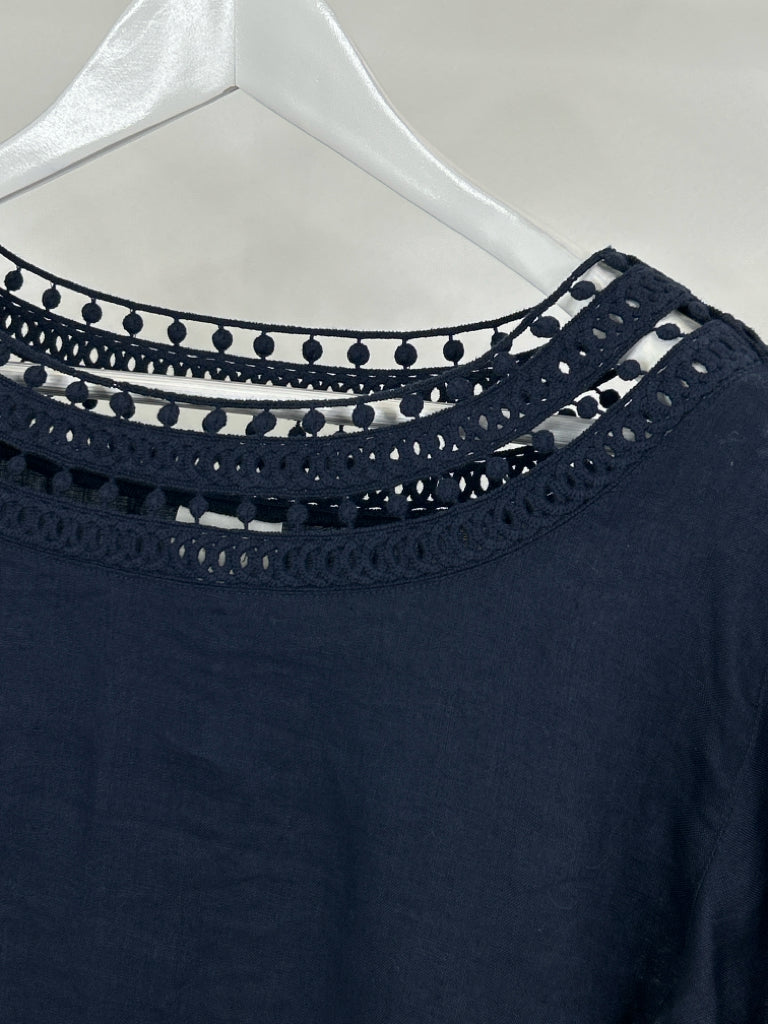 J JILL Size S Navy Women's Top NWT