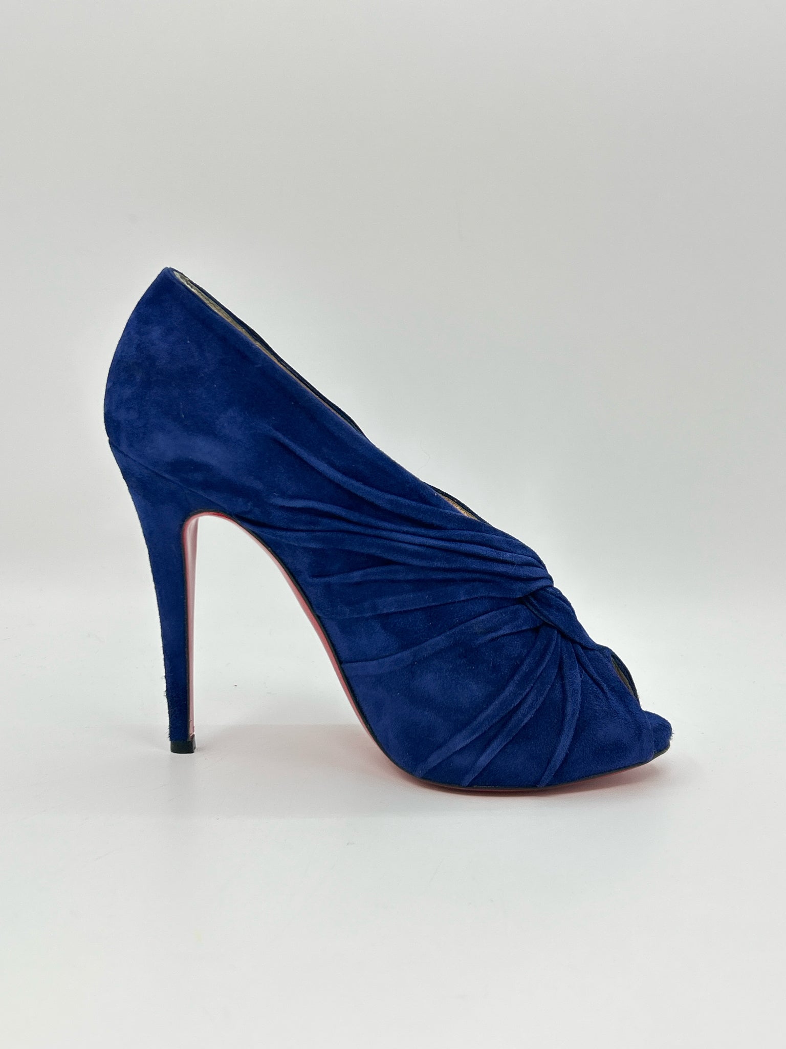 CHRISTIAN LOUBOUTIN Size 38.5 Royal Blue Women Pumps