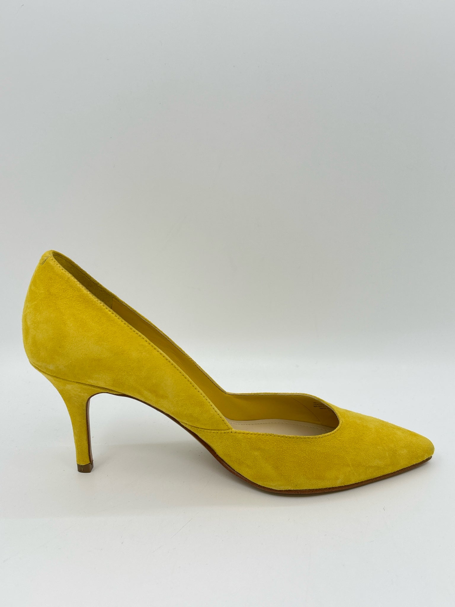 MARC FISHER Size 7.5M Yellow Women Pumps
