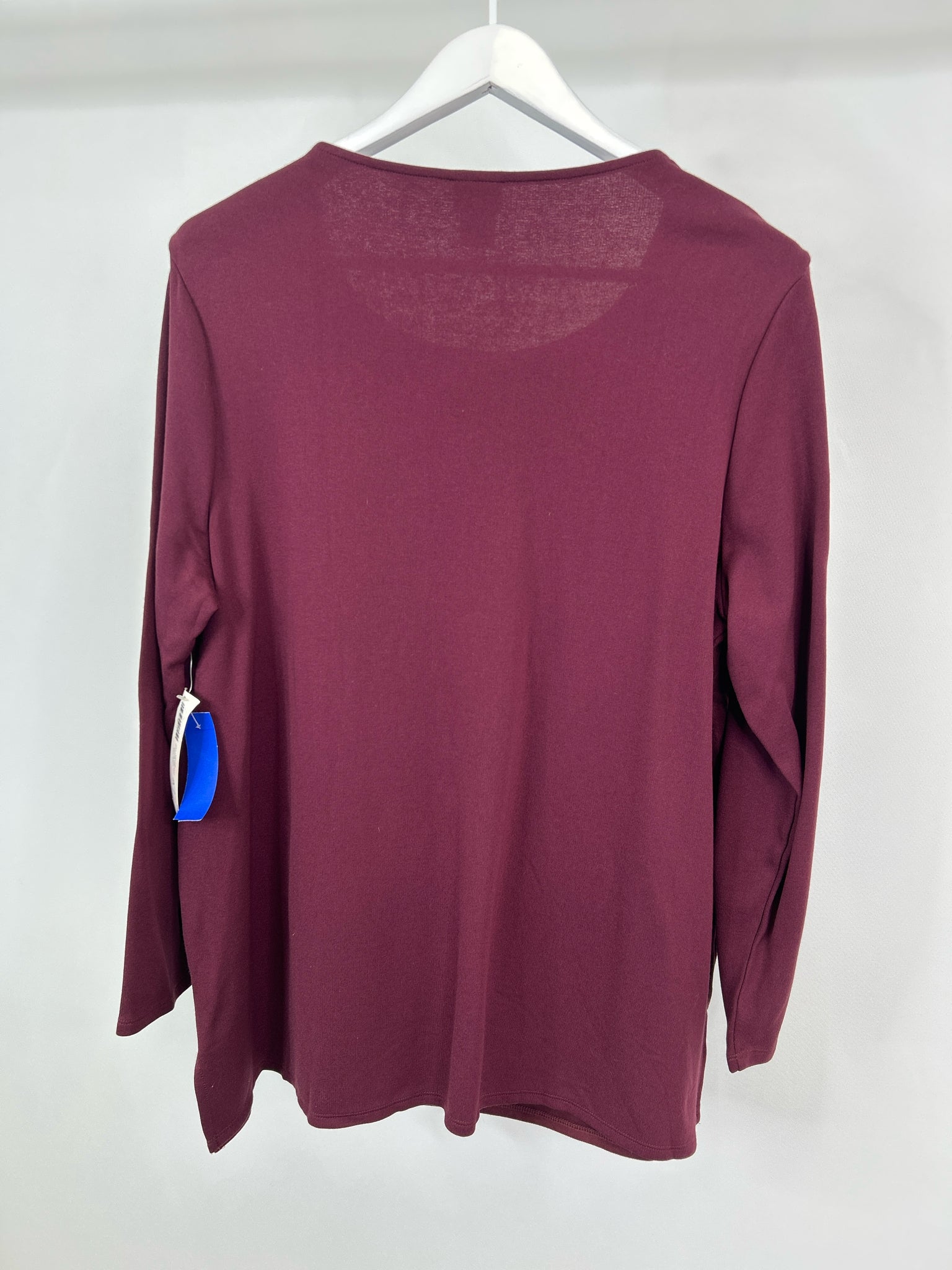 CHICO'S NWT Size XLP Merlot Women Top
