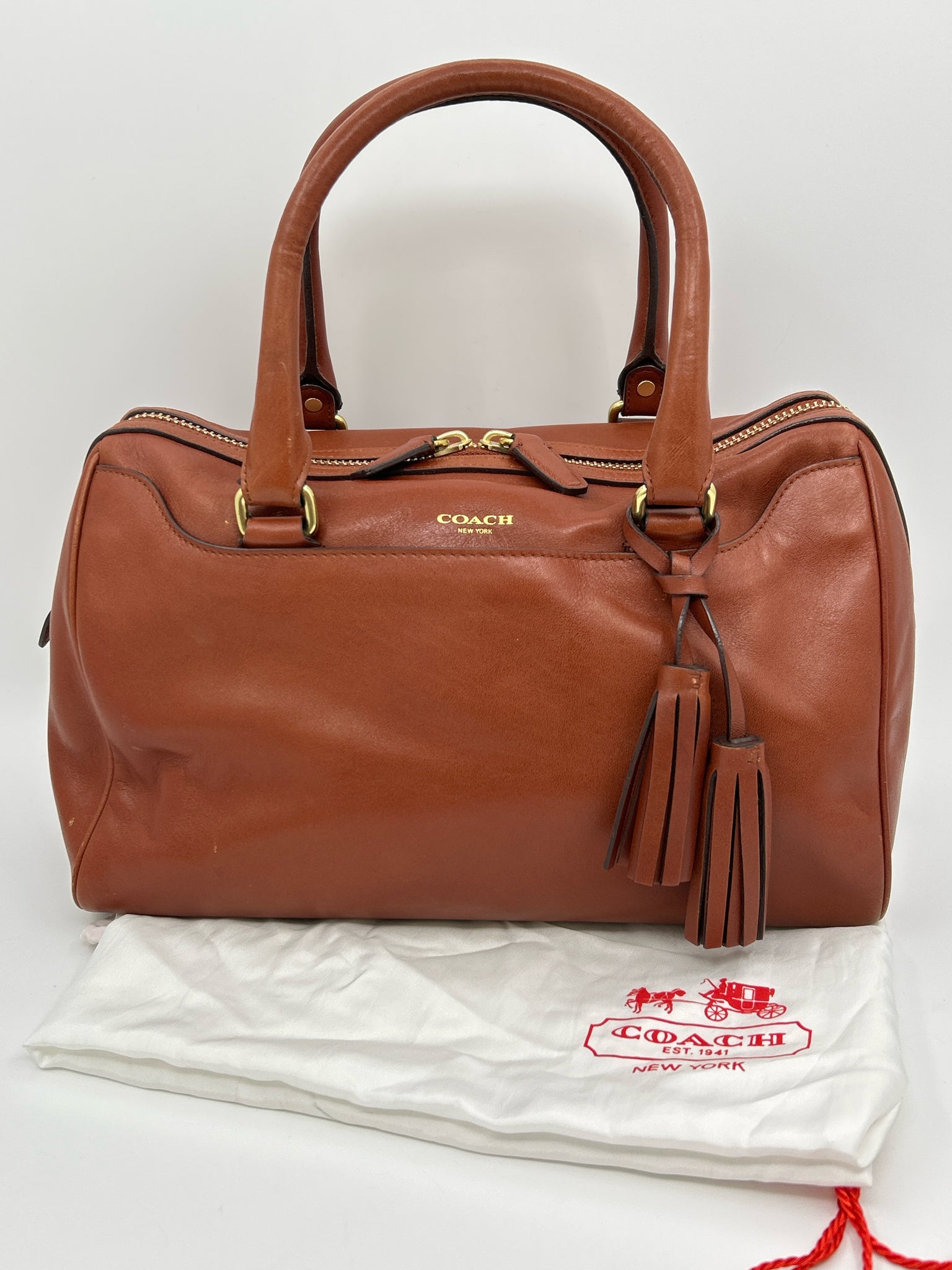 COACH COGNAC Women Purse