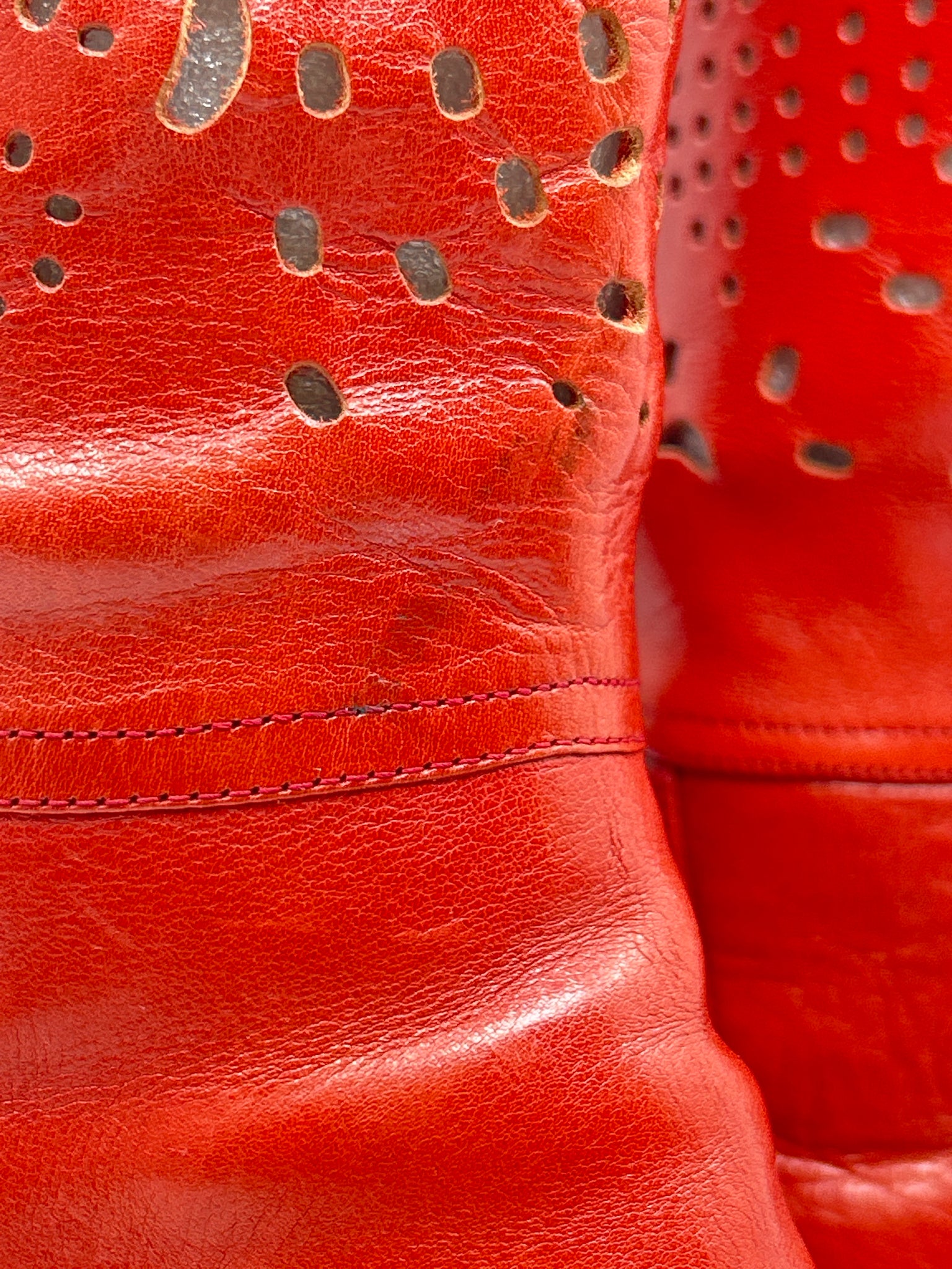 BELLINI Size 9M Red Orange Women Boots