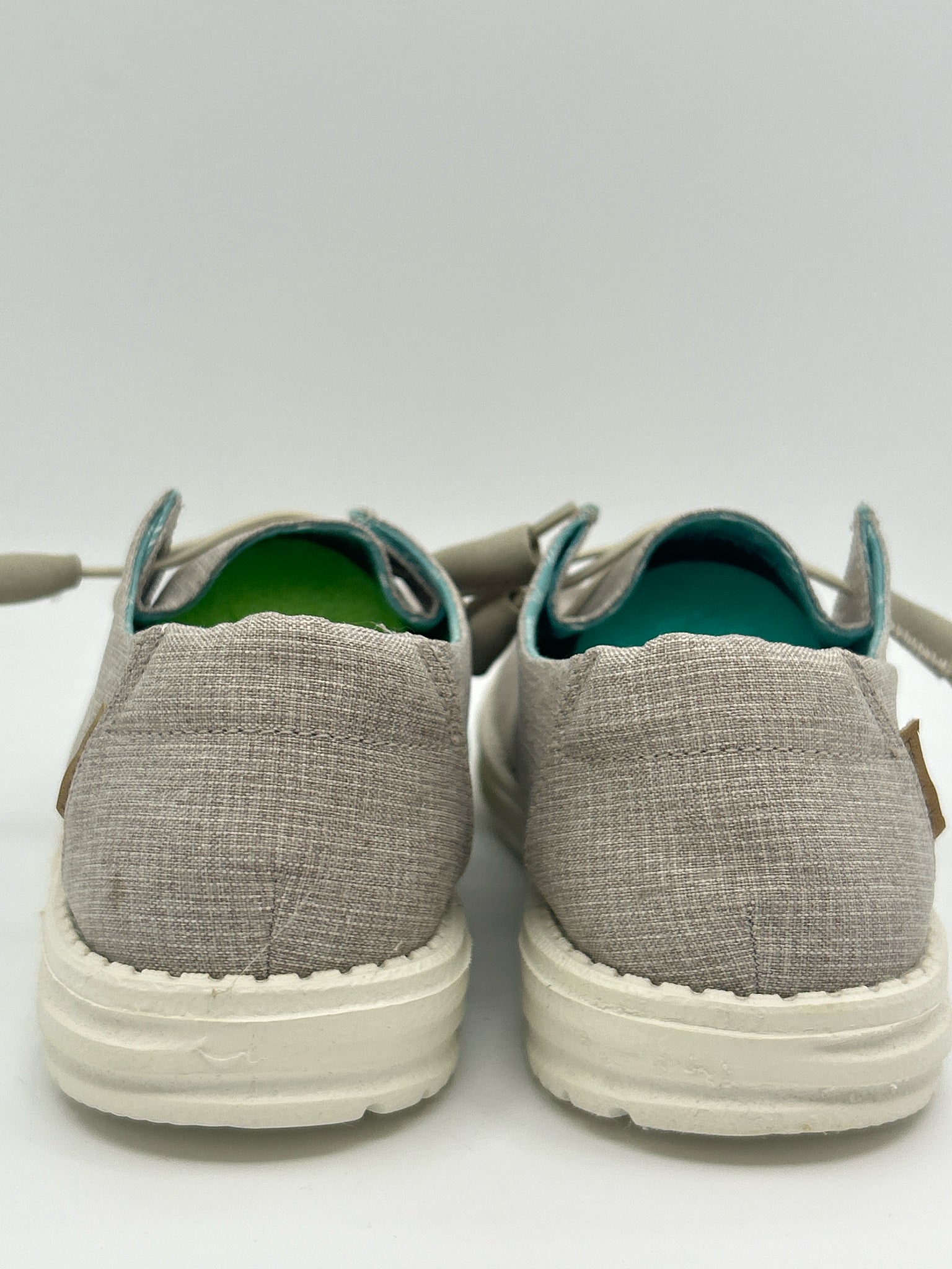 Hey Dude Size 9 Beige Women Sneakers