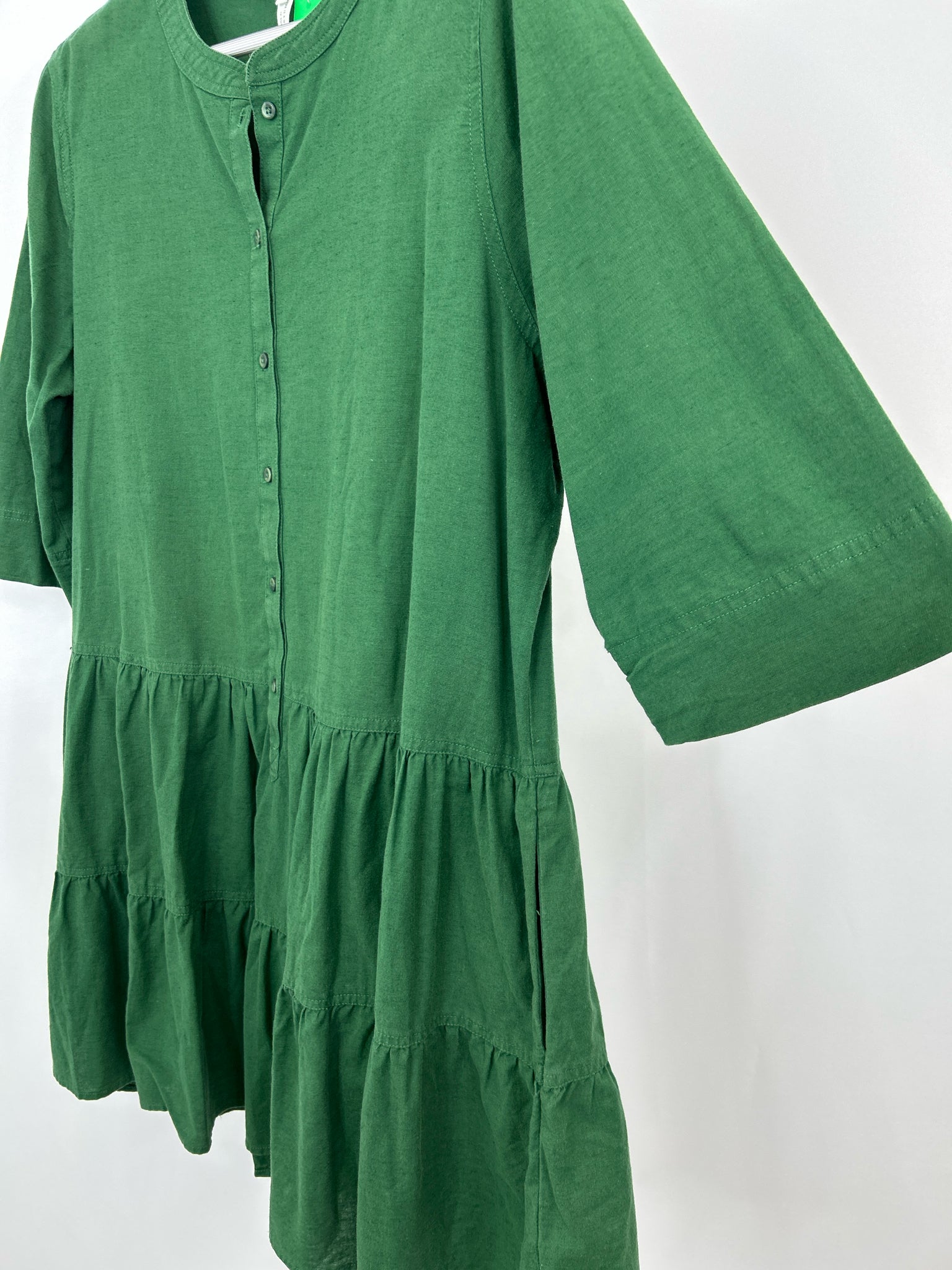 A PIECE APART Size 2X Green Women Dress