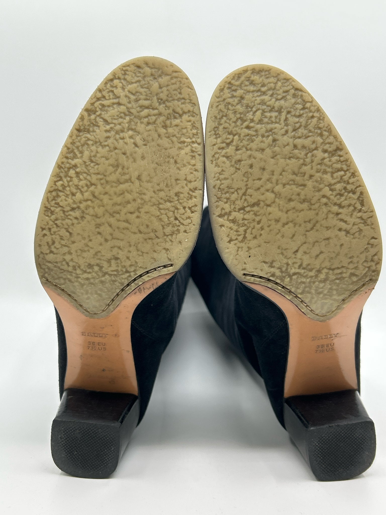 BALLY Size 7.5 Black Women Boots