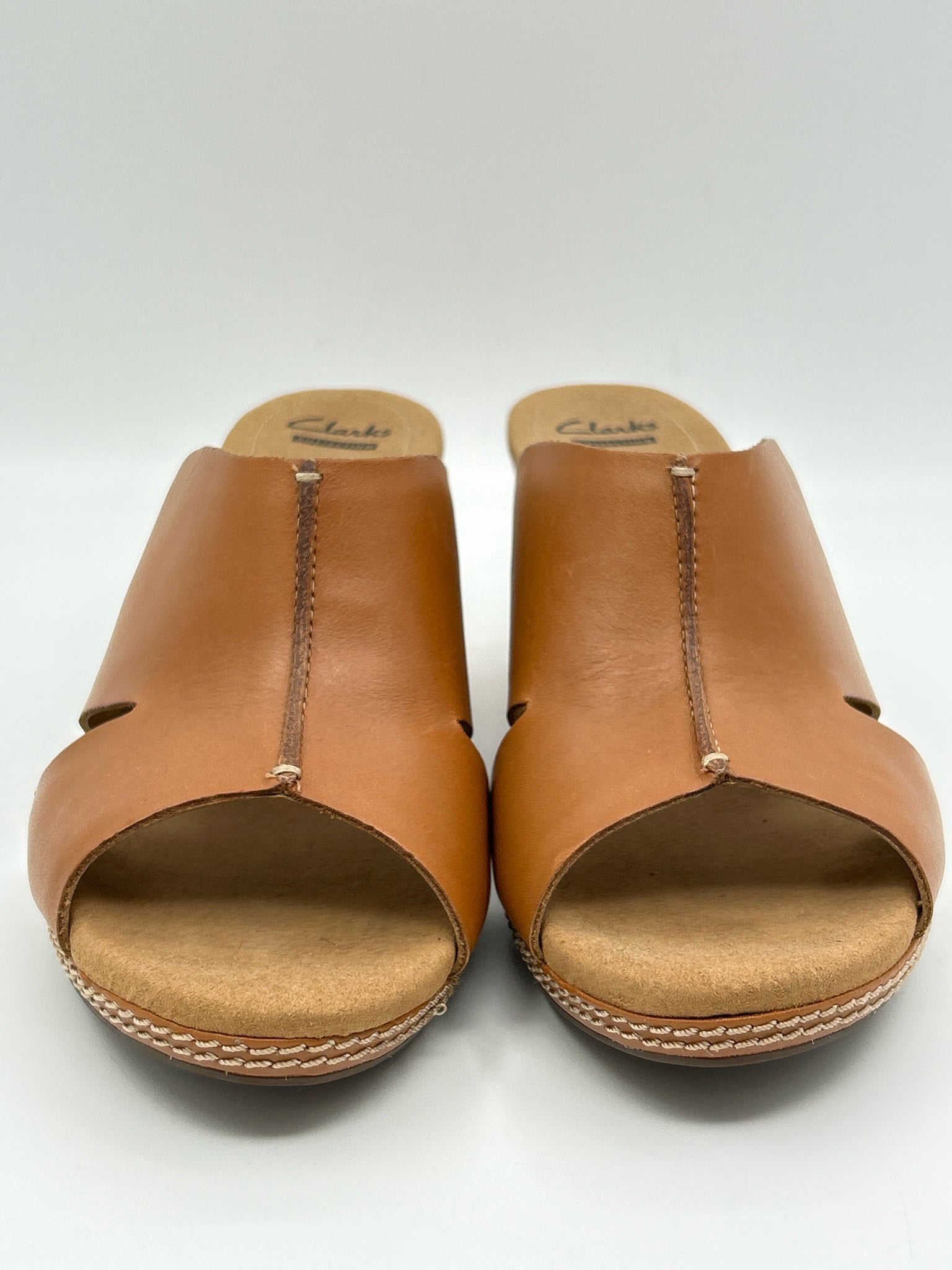 CLARKS COLLECTION Size 11 Tan Women Sandal