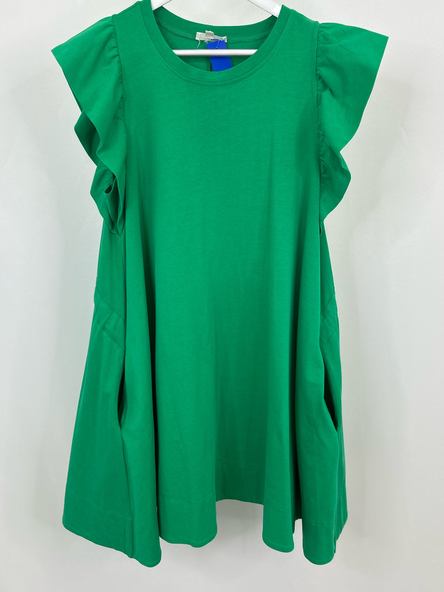 ENTRO Size M Green Women Dress
