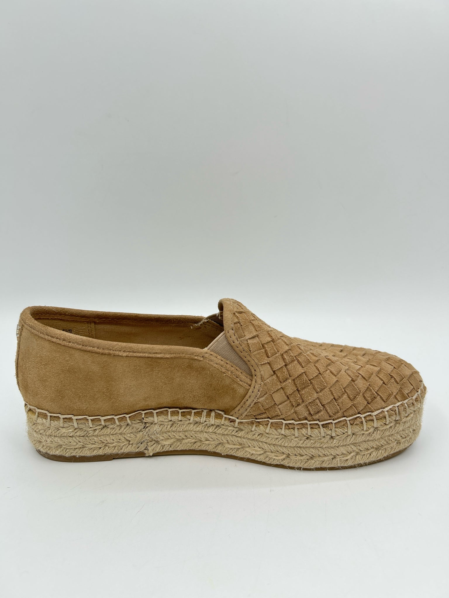 SAM EDELMAN Size 7.5M Beige Women Flats