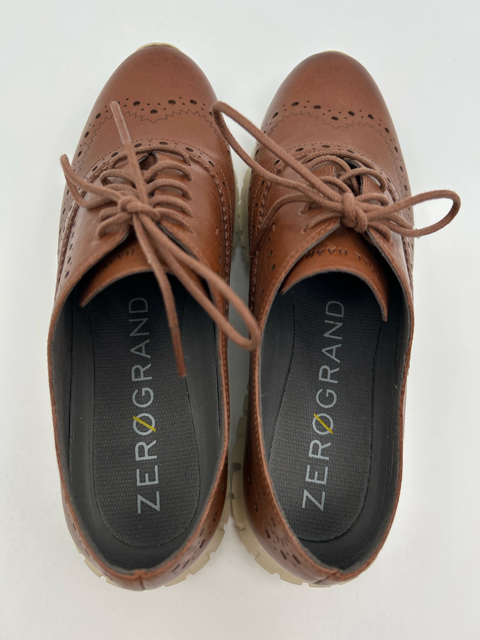 COLE HAAN Size 7.5B Brown Women Shoes
