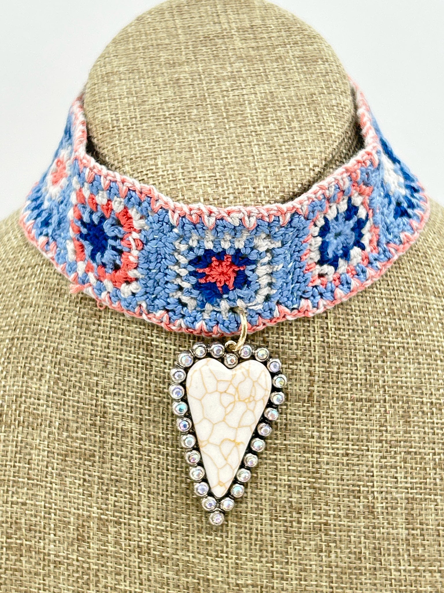 GYPSY SOUTH NWT BLUE AND PINK Necklace