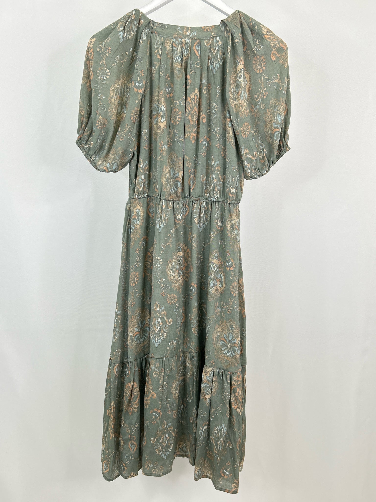FRYE Size S sage print Women Dress