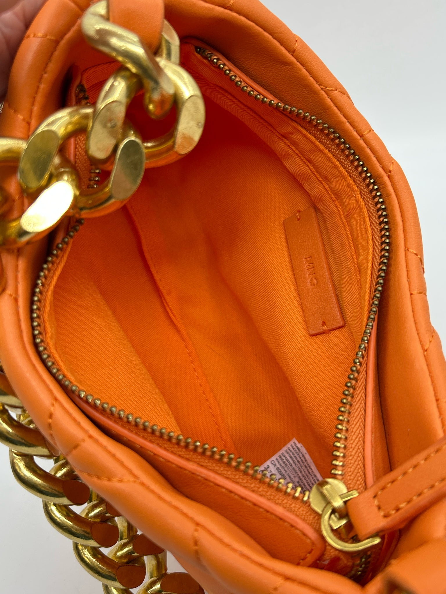 MANGO MNG Orange Women Purse