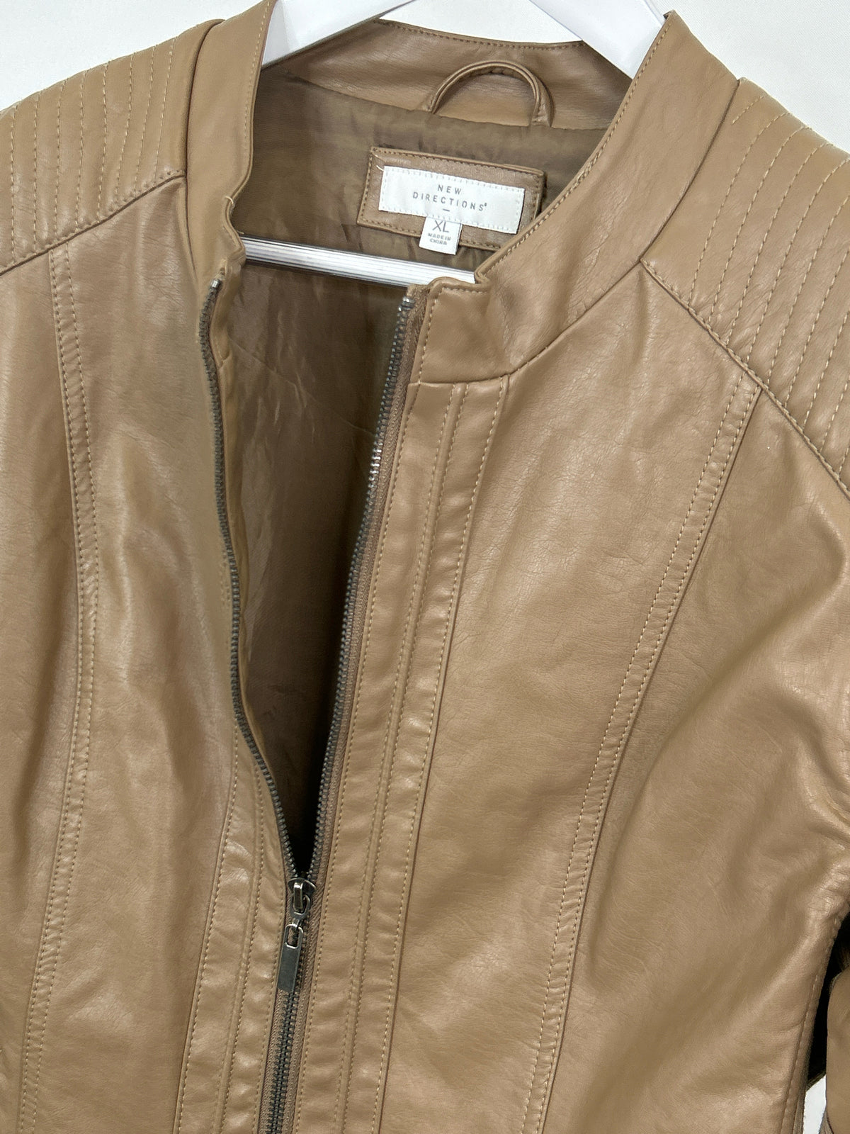NEW DIRECTIONS Size XL Brown Women Jacket
